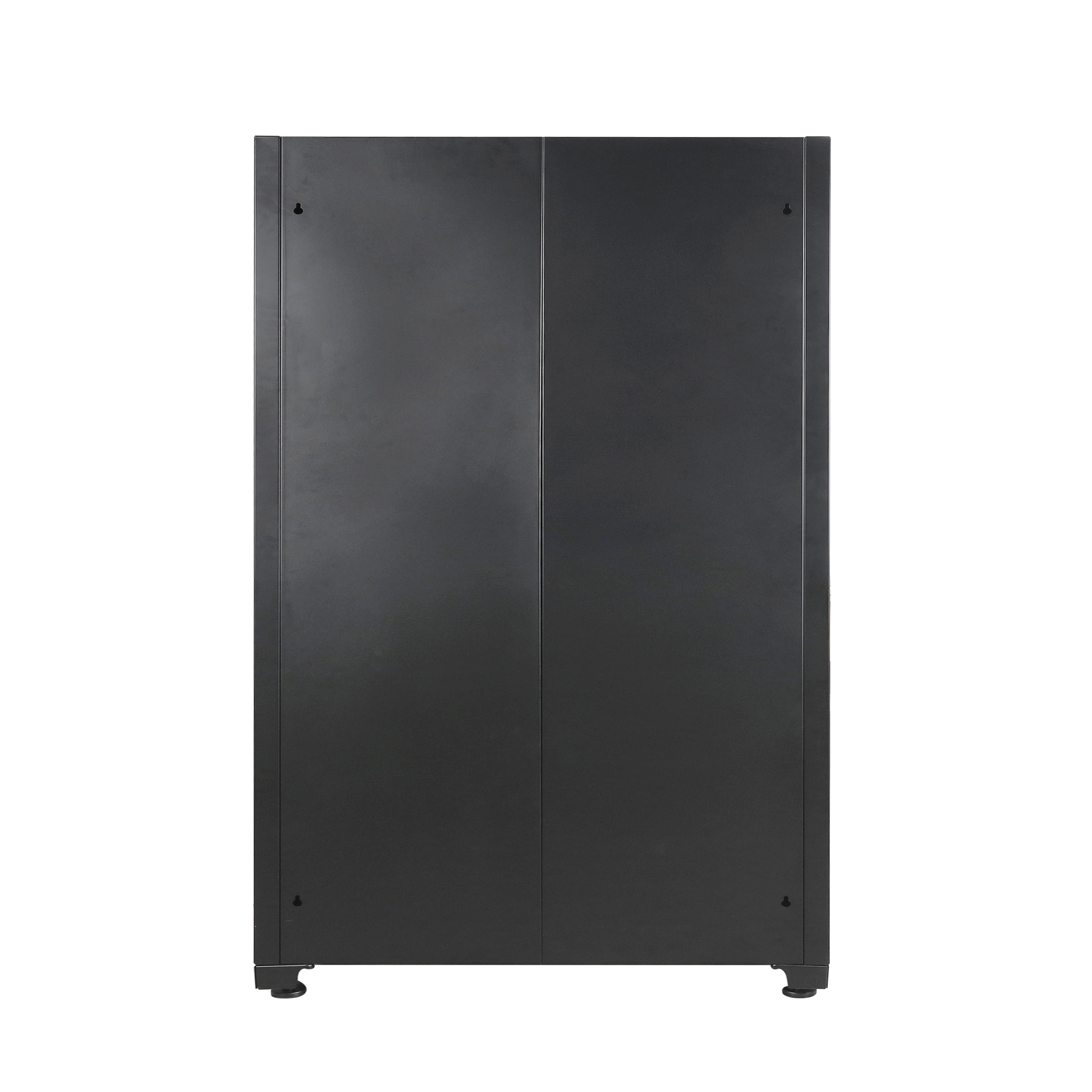 WORKPRO Heavy-Duty Garage Storage Cabinet, Adjustable Shelving Unit with Locking Doors (Black, 48 in. W x 72 in. H x 18 in. D) glwmm