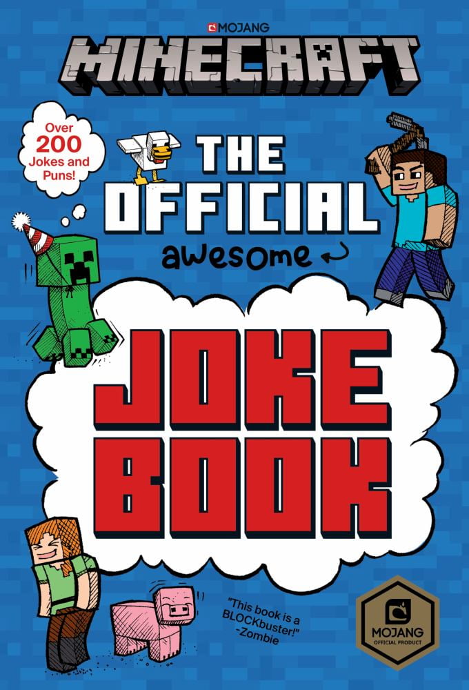 Dan Morgan Minecraft Official Joke Book (Paperback, 8.5 in x 5.5 in) mquw9