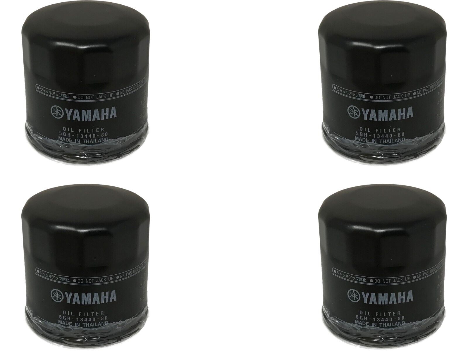Yamaha Genuine OEM Oil Filter 5GH-13440-80-00 Engine Maintenance Replacement (4 Pack) yb9pm