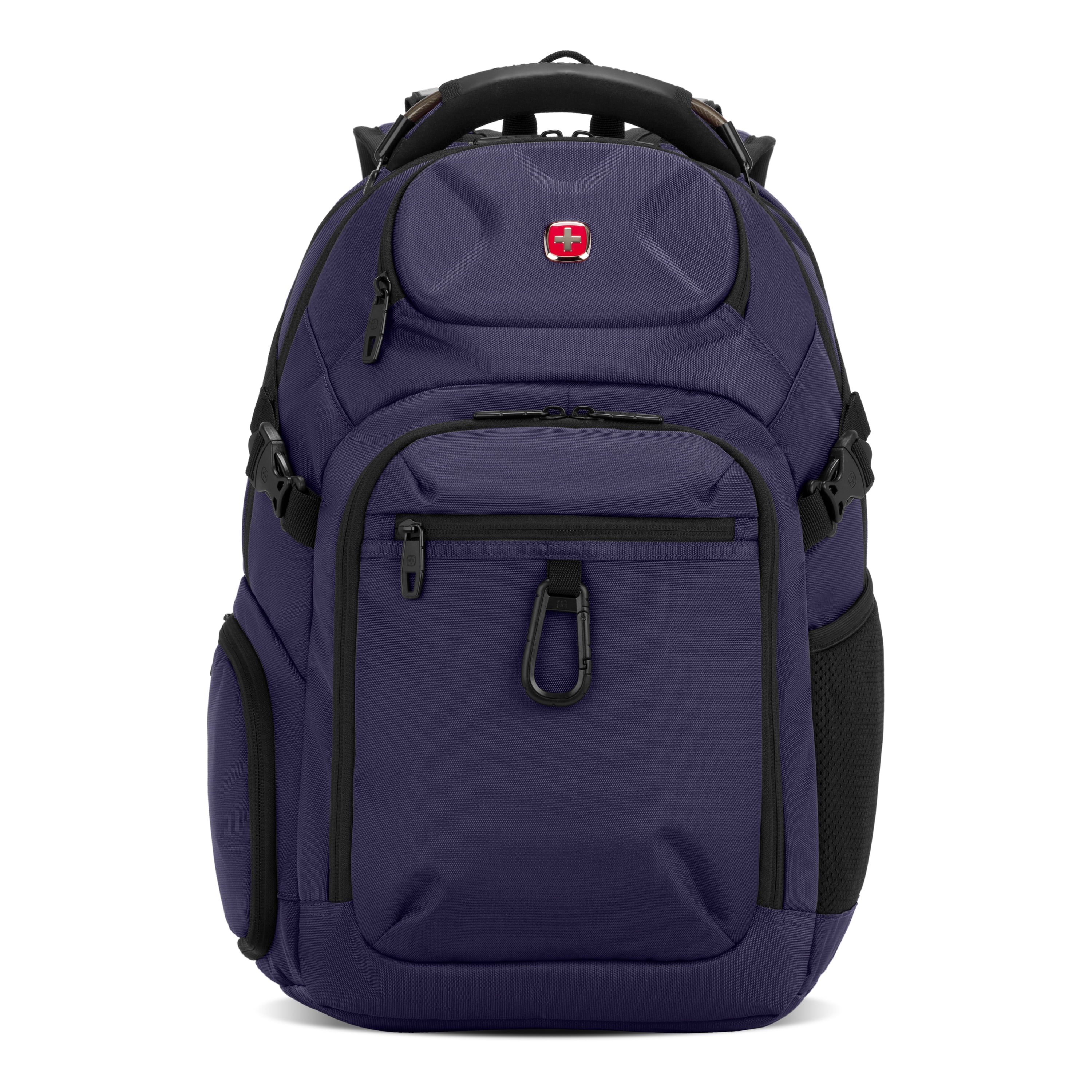 SWISSGEAR Stride ScanSmart Laptop Backpack, Ergonomic Travel Bag for 17 in Laptops (Peacoat Blue, 18 x 13.25 x 7.5 in) h9zll