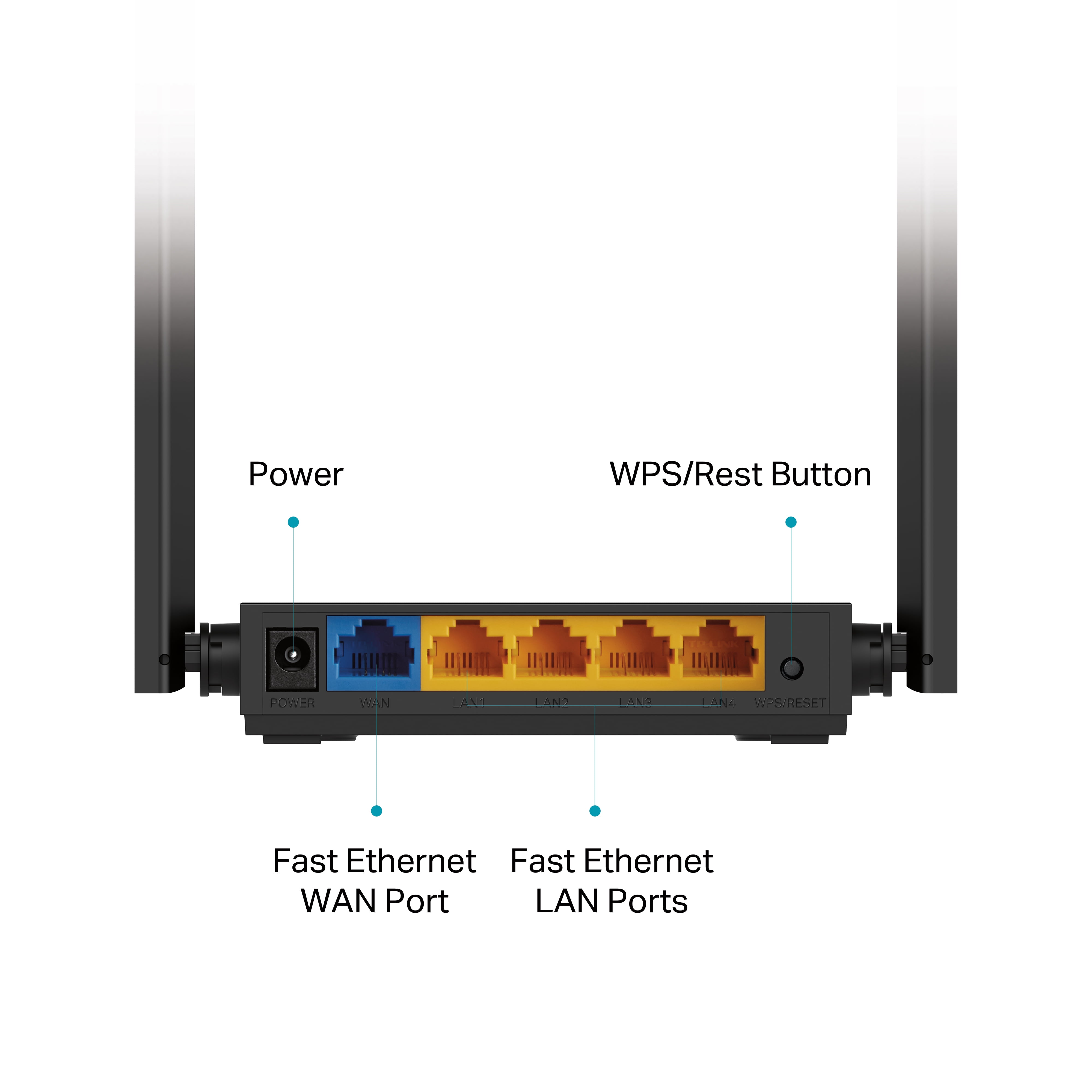 TP-Link Archer C54 AC1200 Dual-Band WiFi Router, High-Speed MU-MIMO Wireless Internet Access (4.5 in) vy5w1