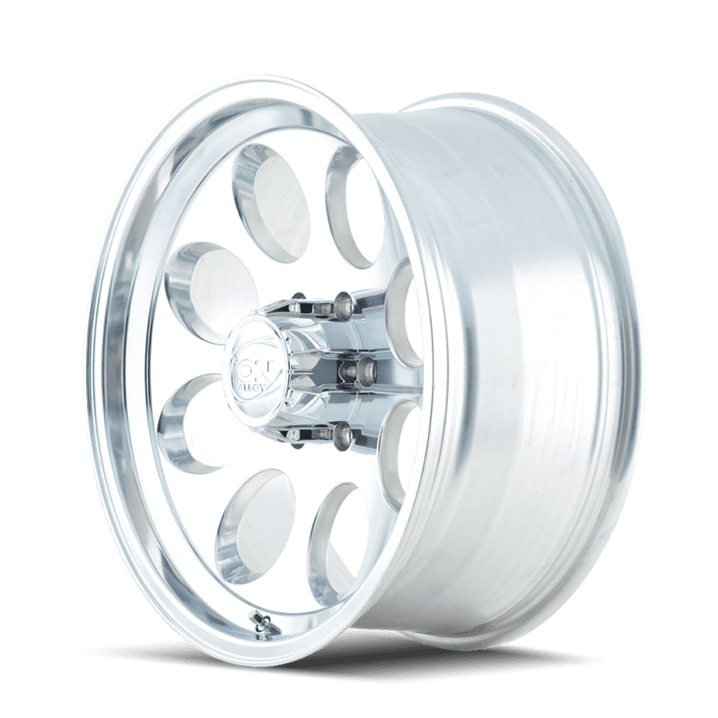 ION Wheels 171 Series Polished Finish Wheel (18x9 in, 8x165.1 Bolt Pattern, 0mm Offset) qc01b