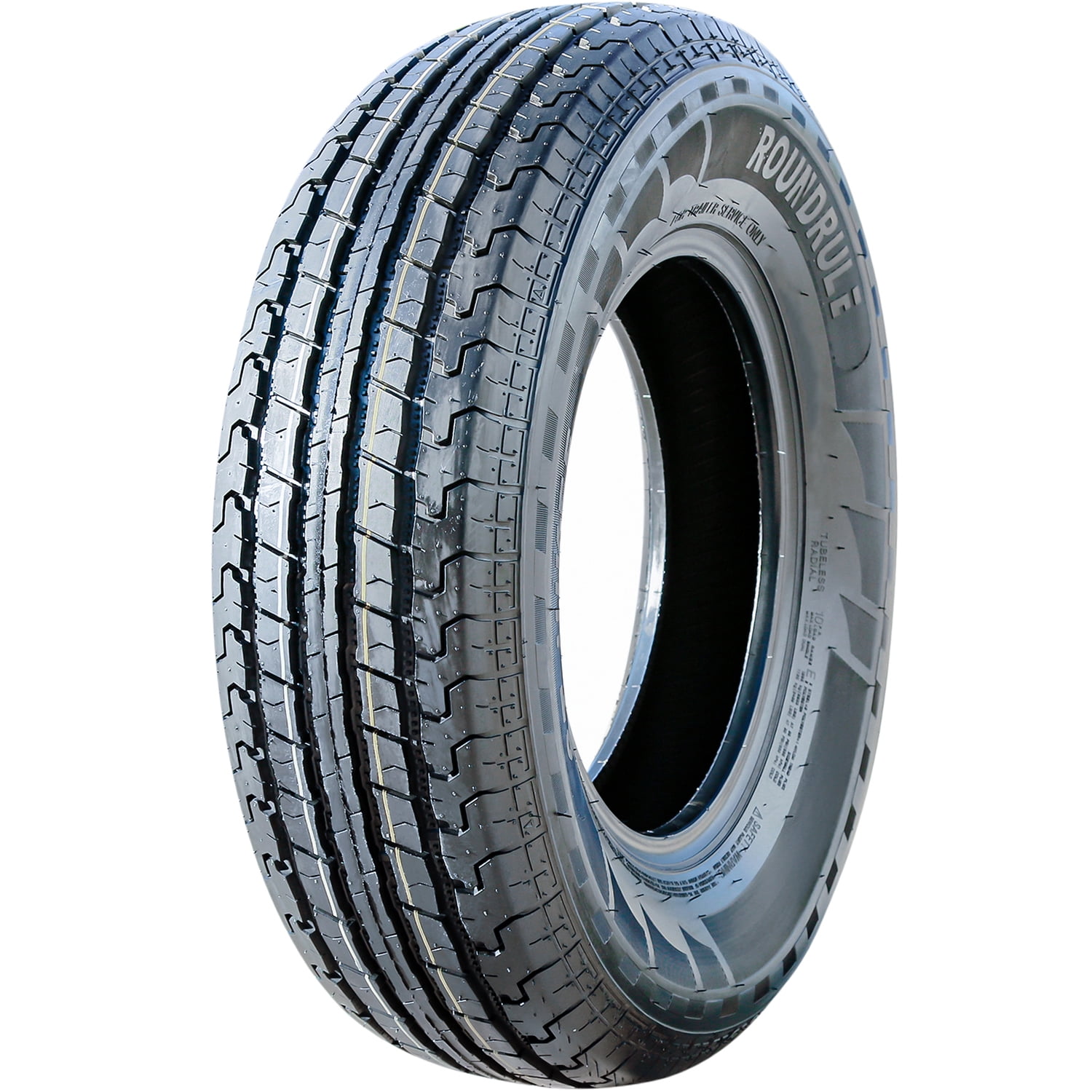 Roundrule ST Hikee Trailer Tire (ST205/75R15, 10 Ply, Load Range E) yvas7