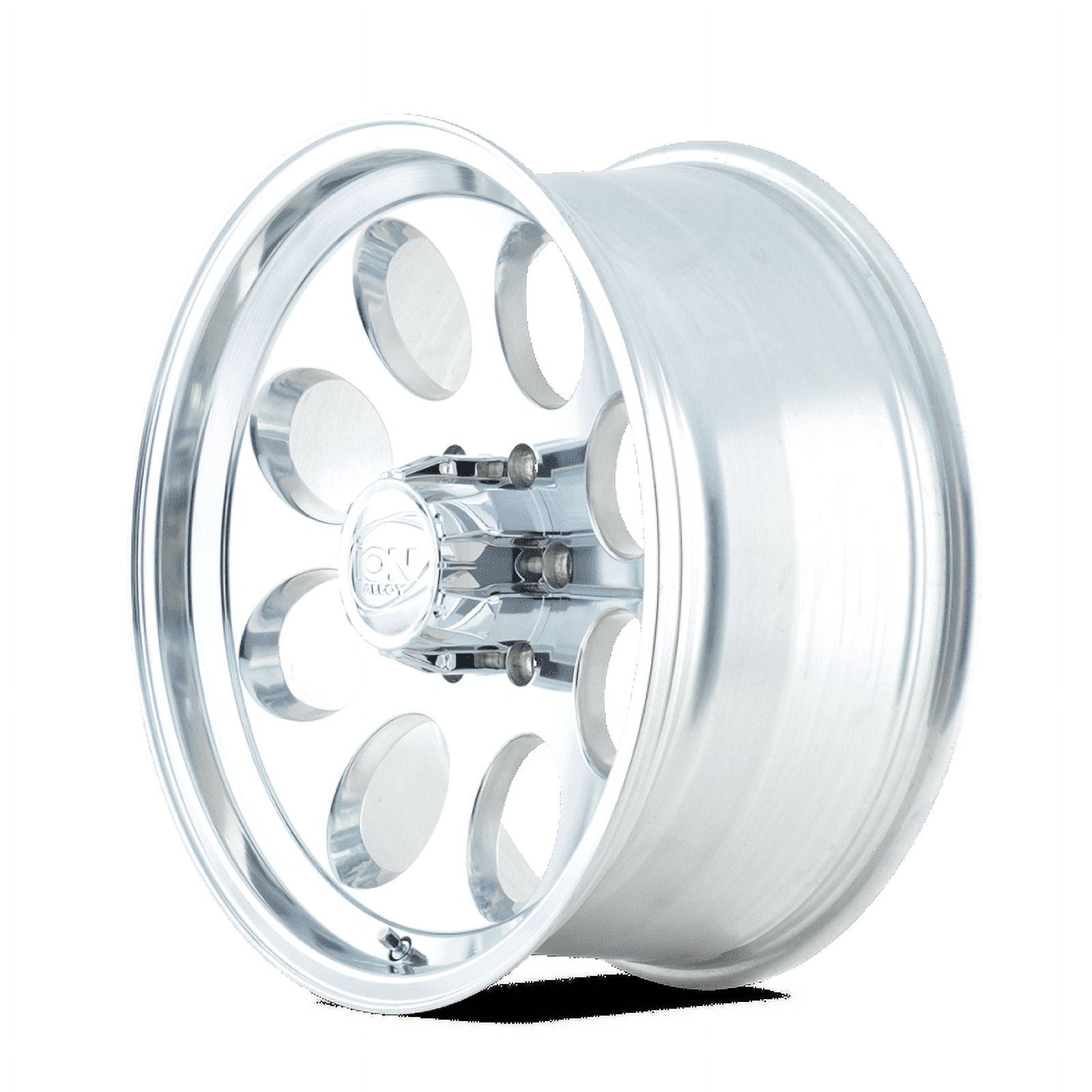 ION Wheels 171 Series Polished Finish Wheel (18x9 in, 8x165.1 Bolt Pattern, 0mm Offset) qc01b