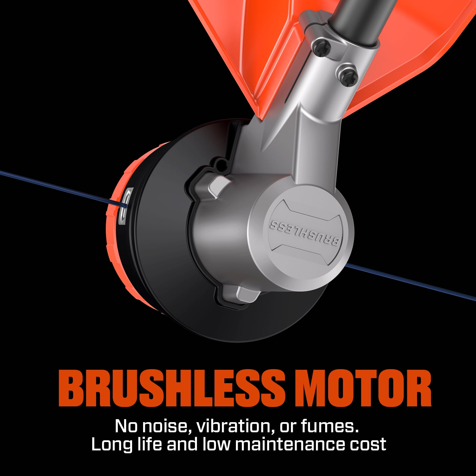 Senix 60V Brushless String Trimmer with 3Ah Battery and 3A Charger (16 in, 7.5 lb) hmwkx