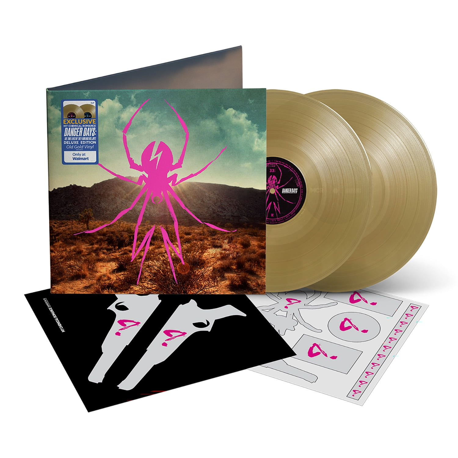 My Chemical Romance Danger Days: The True Lives of the Fabulous Killjoys Deluxe Edition (Old Gold Vinyl, 12 in) 0mip9