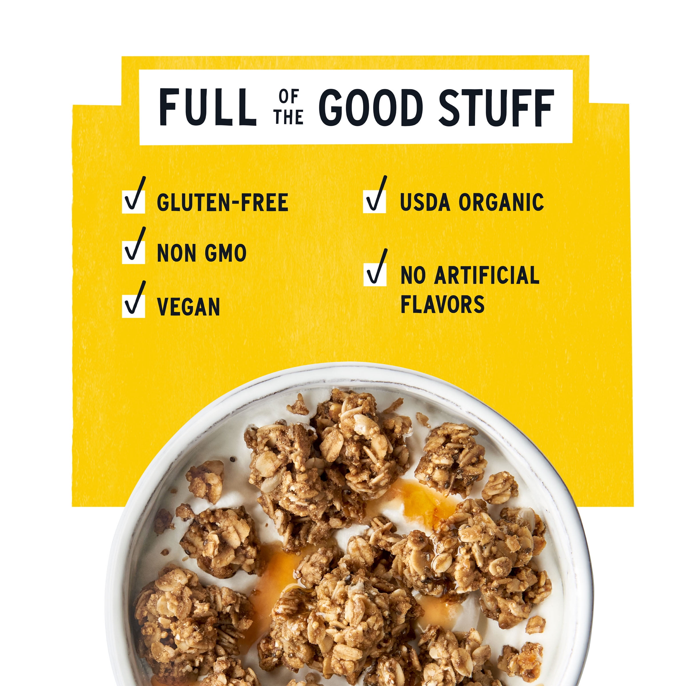 Purely Elizabeth Organic Ancient Grain Granola, Original (10 oz) snlt8