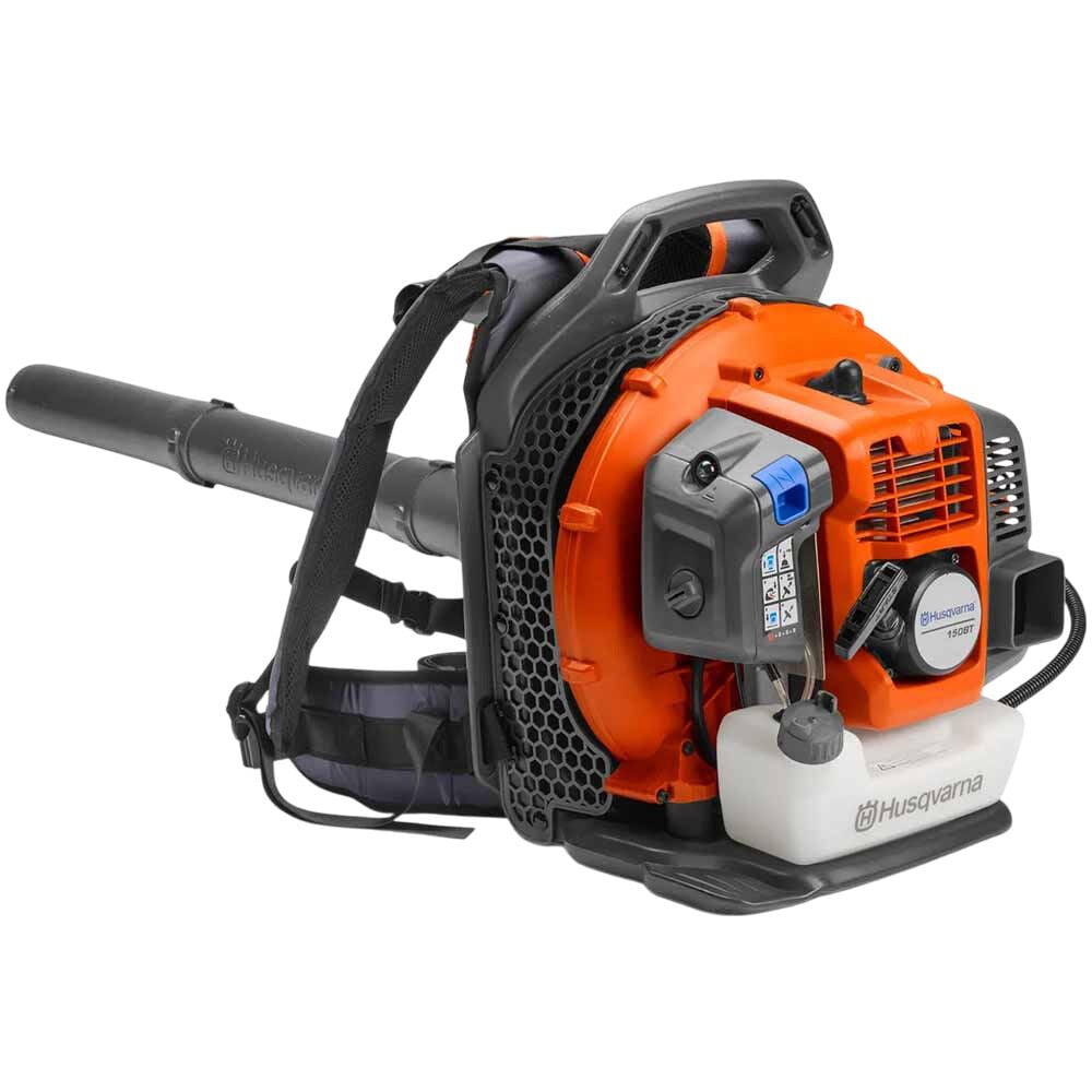 Husqvarna 150BT 2-Cycle Gas Backpack Leaf Blower (51cc, 2.16 HP, 765 CFM) vxf75