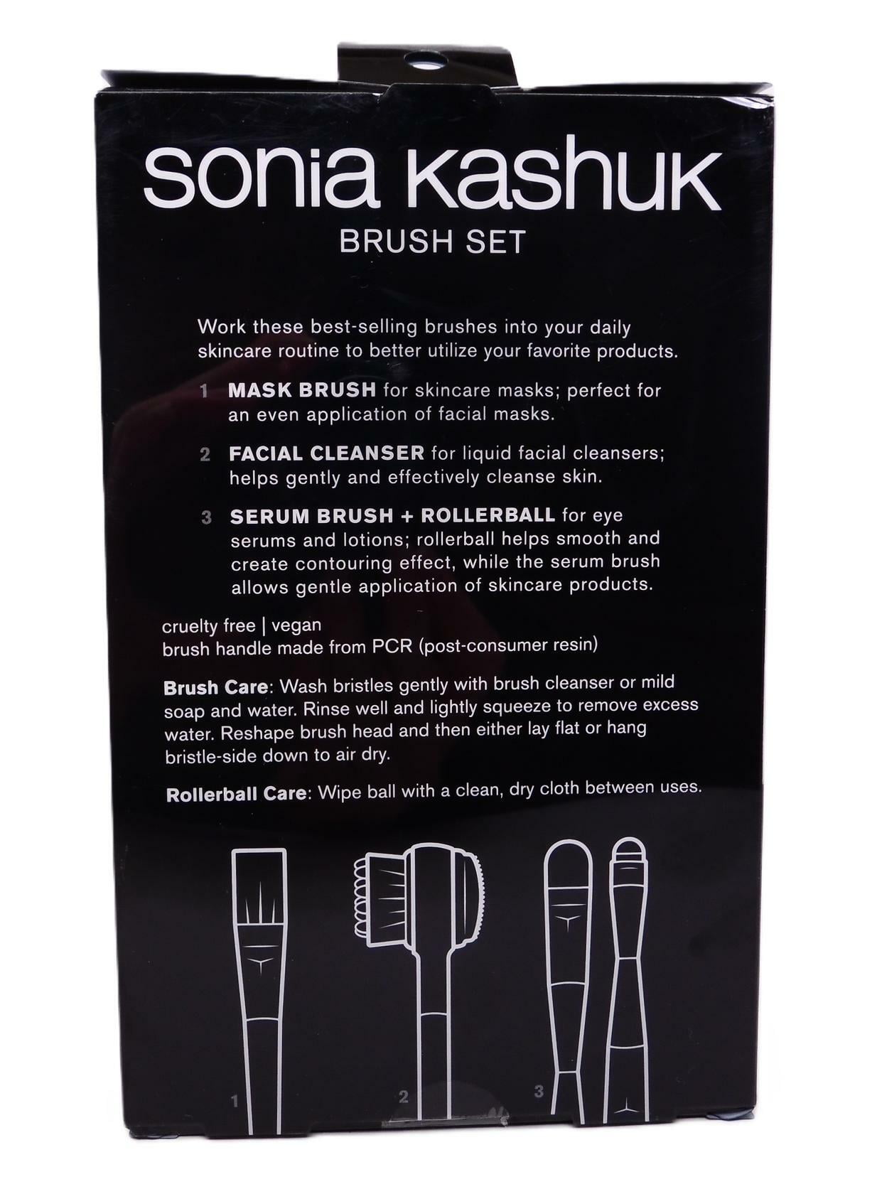 Sonia Kashuk Skincare Collection Brush Set (Gold, 5-Piece Set) 2lv6t