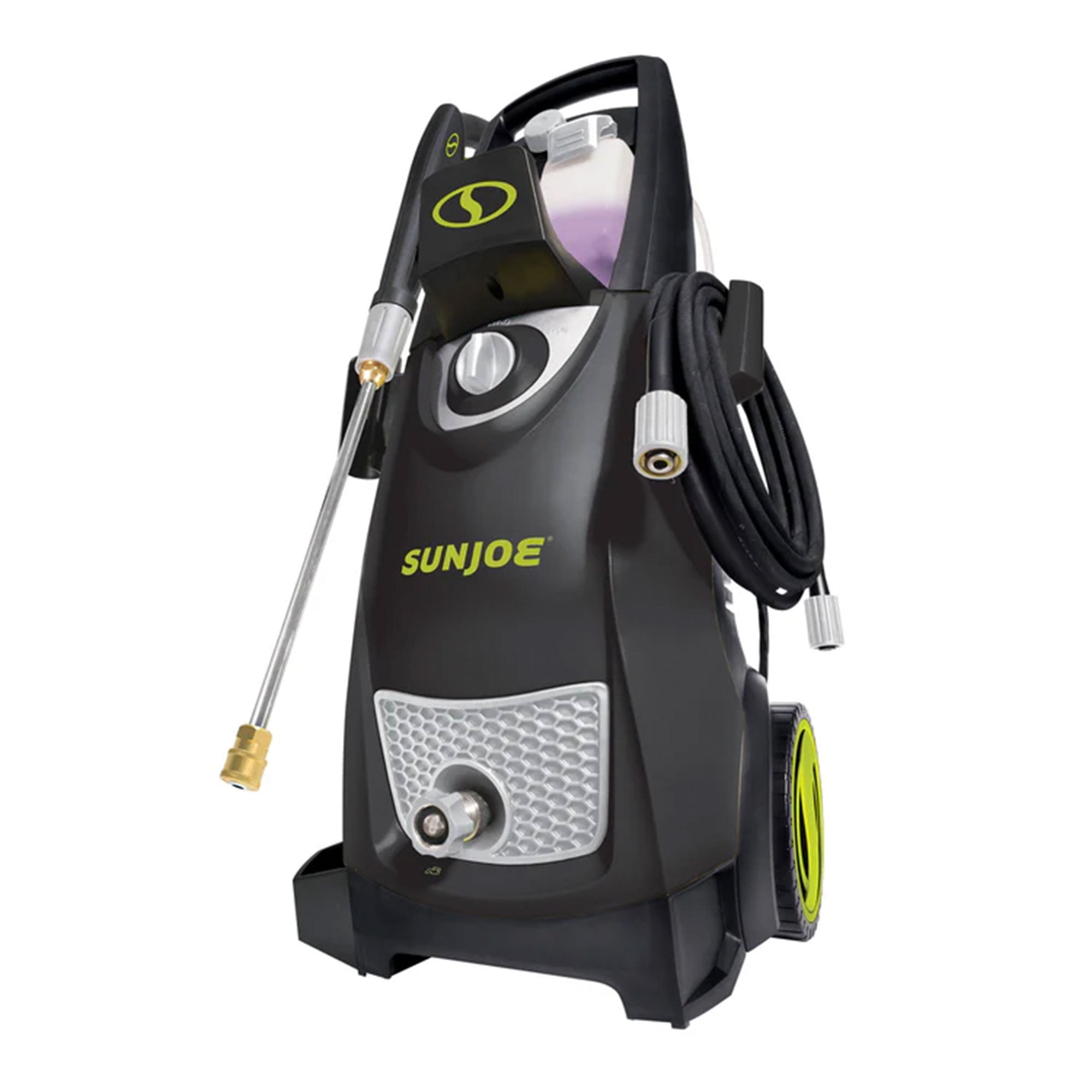 Sun Joe Electric Pressure Washer, Heavy-Duty Portable Power Washer with Wheels (Green, 2030 PSI) pojic