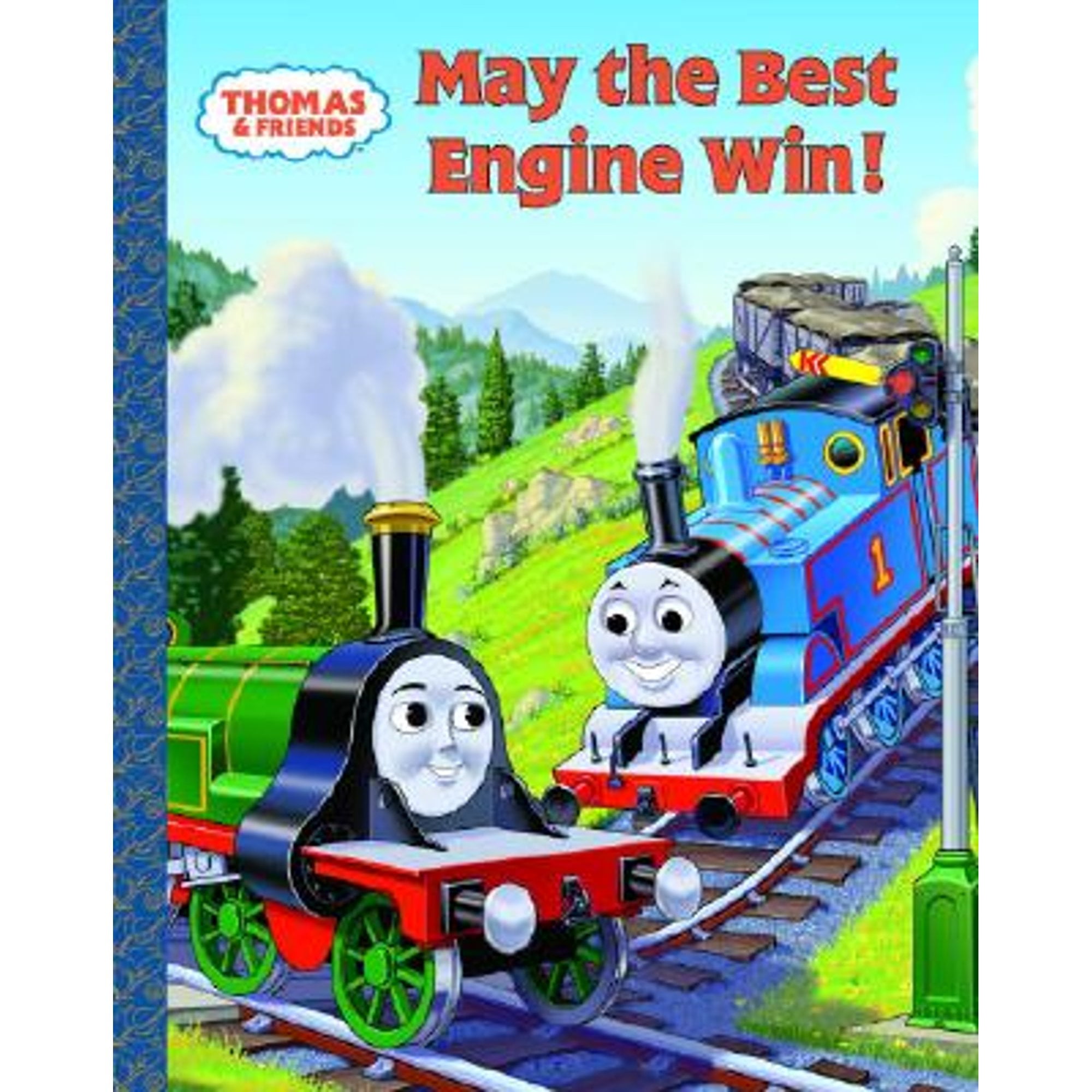 Golden Books Thomas and Friends: May the Best Engine Win (Hardcover, Pre-Owned) vuwy7