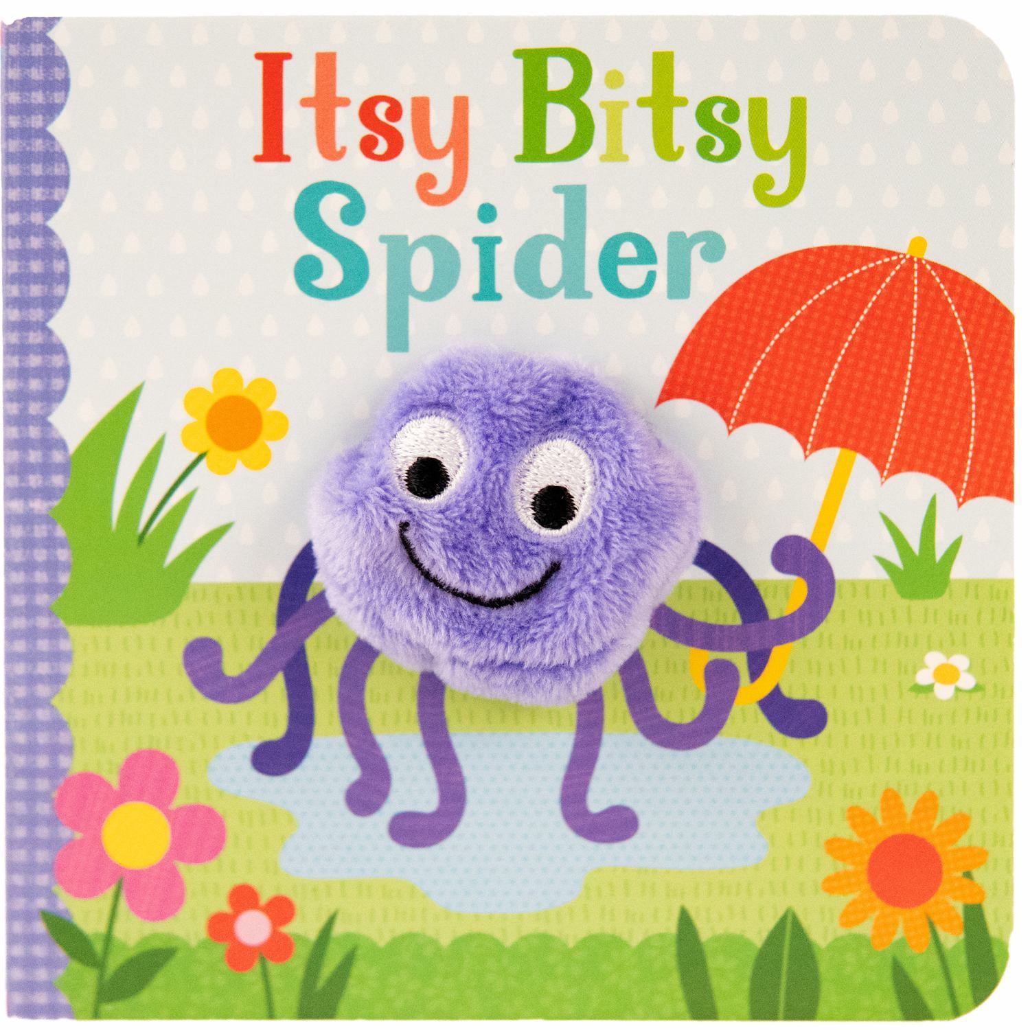 Cottage Door Press Itsy Bitsy Spider Interactive Board Book (Children's Nursery Rhyme Edition) dyjr6