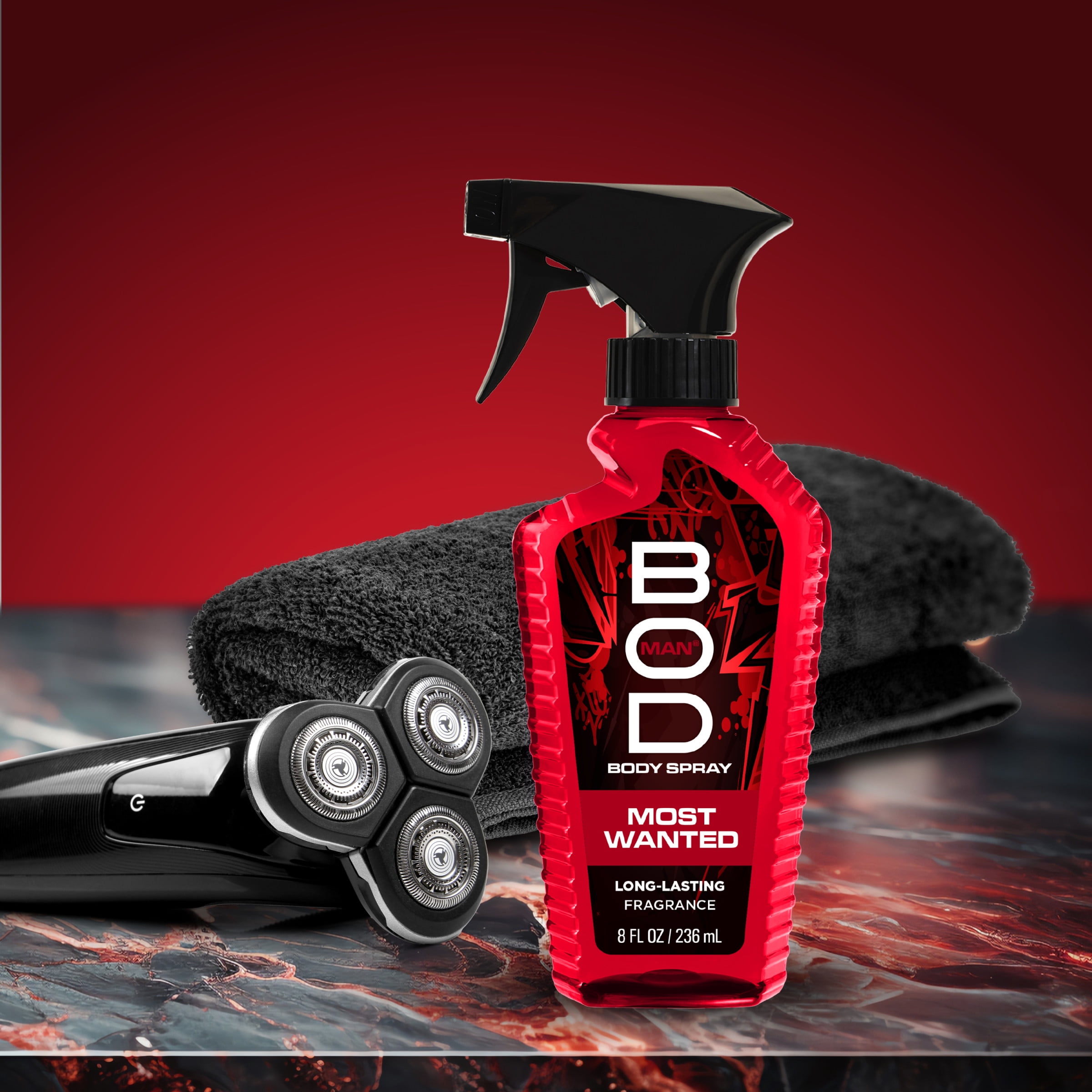 BOD Man Most Wanted Fragrance Body Spray for Men (8 fl oz) 4p7nf