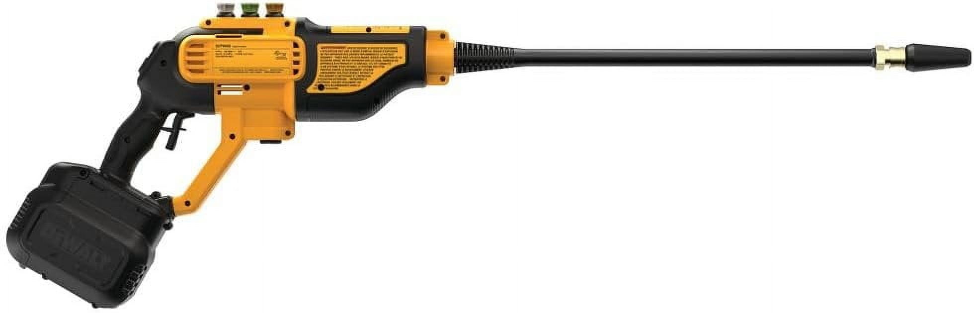 DEWALT 20V MAX Cordless Pressure Washer, 550 PSI, 1.0 GPM, Battery and Charger Included o66pw