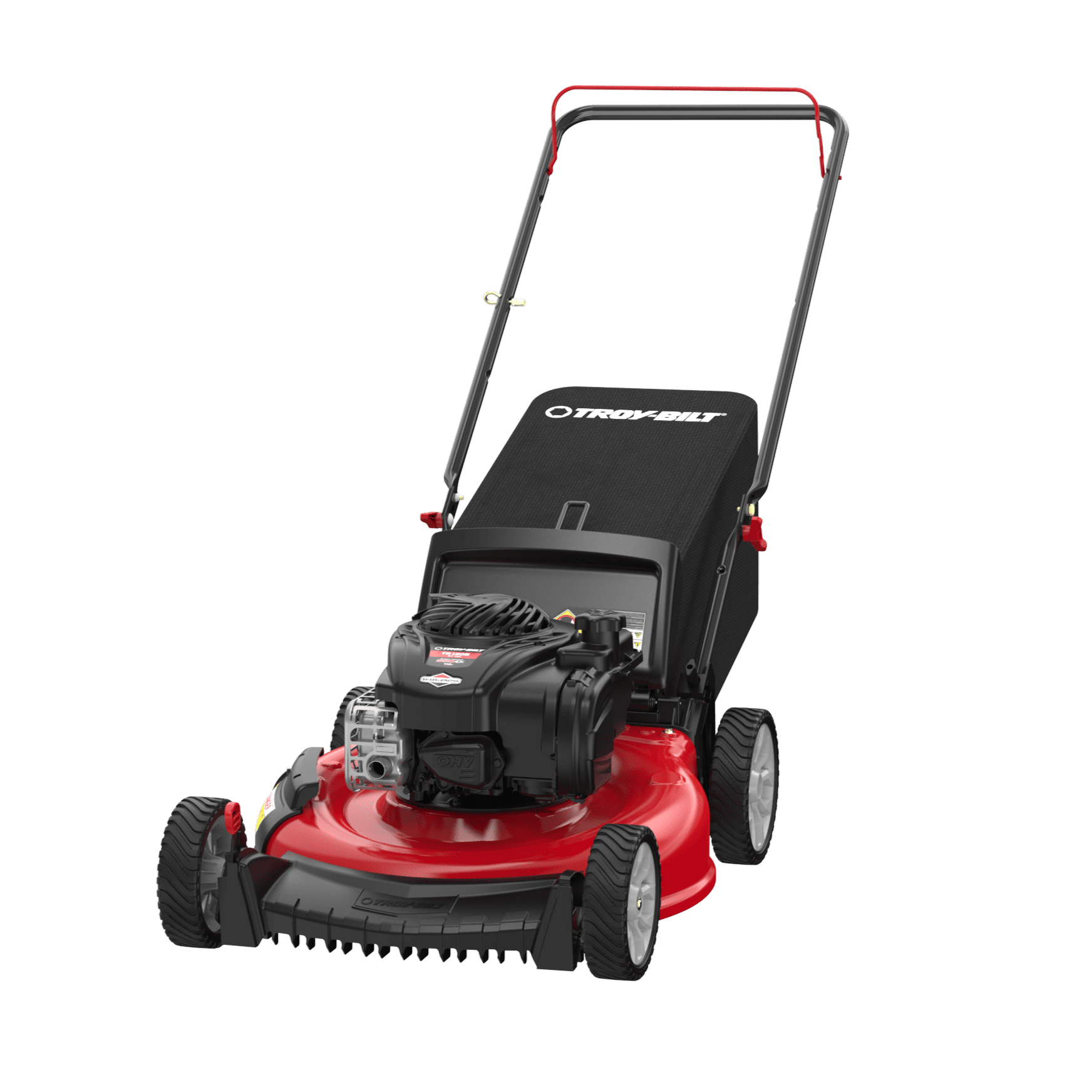 Troy-Bilt 21-in 140cc Gas Walk-Behind Push Mower (Black, 21-in) e46bh