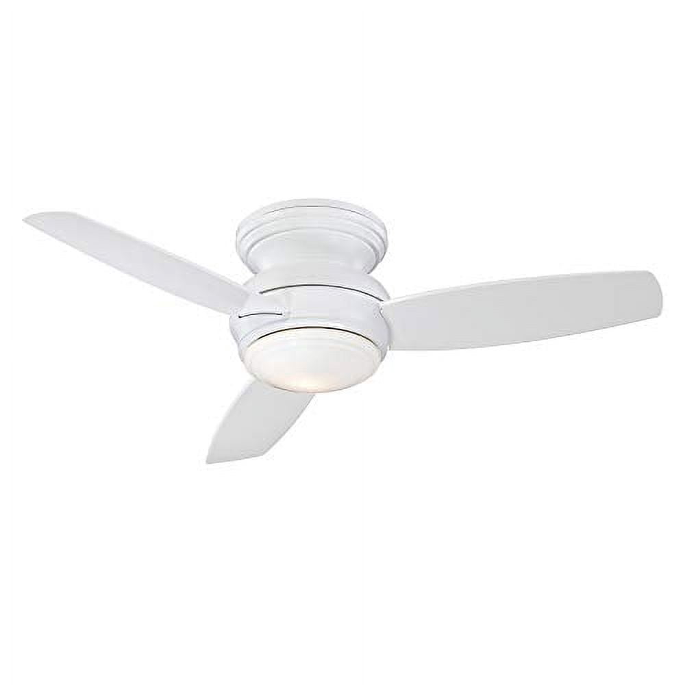 Minka-Aire Traditional Concept 44-Inch 3-Blade LED Ceiling Fan with Integrated Light (White, 44 in) r8k7w