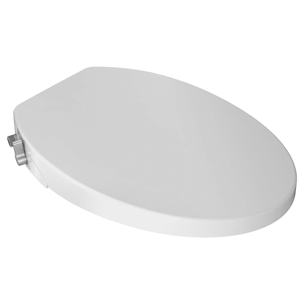 American Standard Aquawash Elongated Bidet Seat (White, 19.5 in) 6o0rk