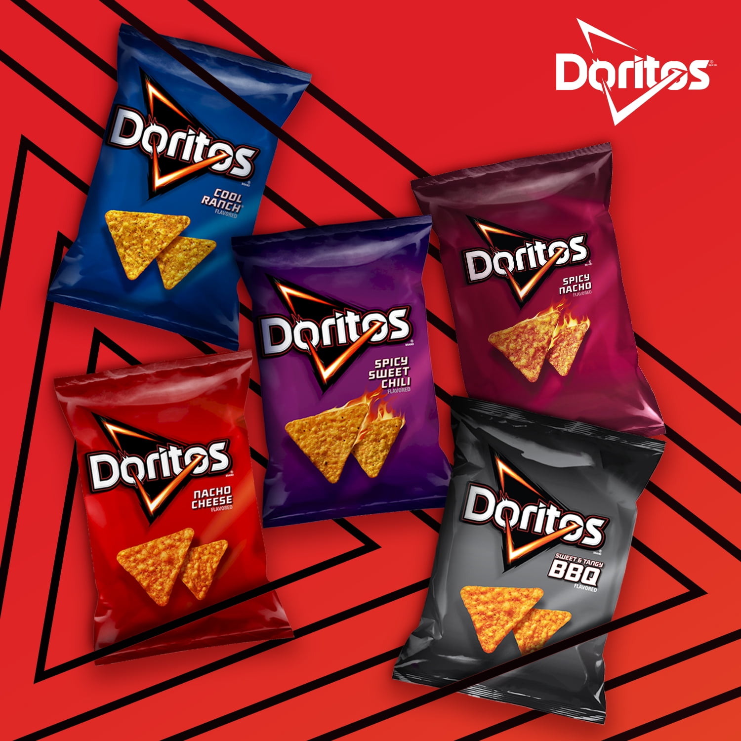 Doritos Tortilla Chips Cool Ranch Flavor (9.25 oz) rysro
