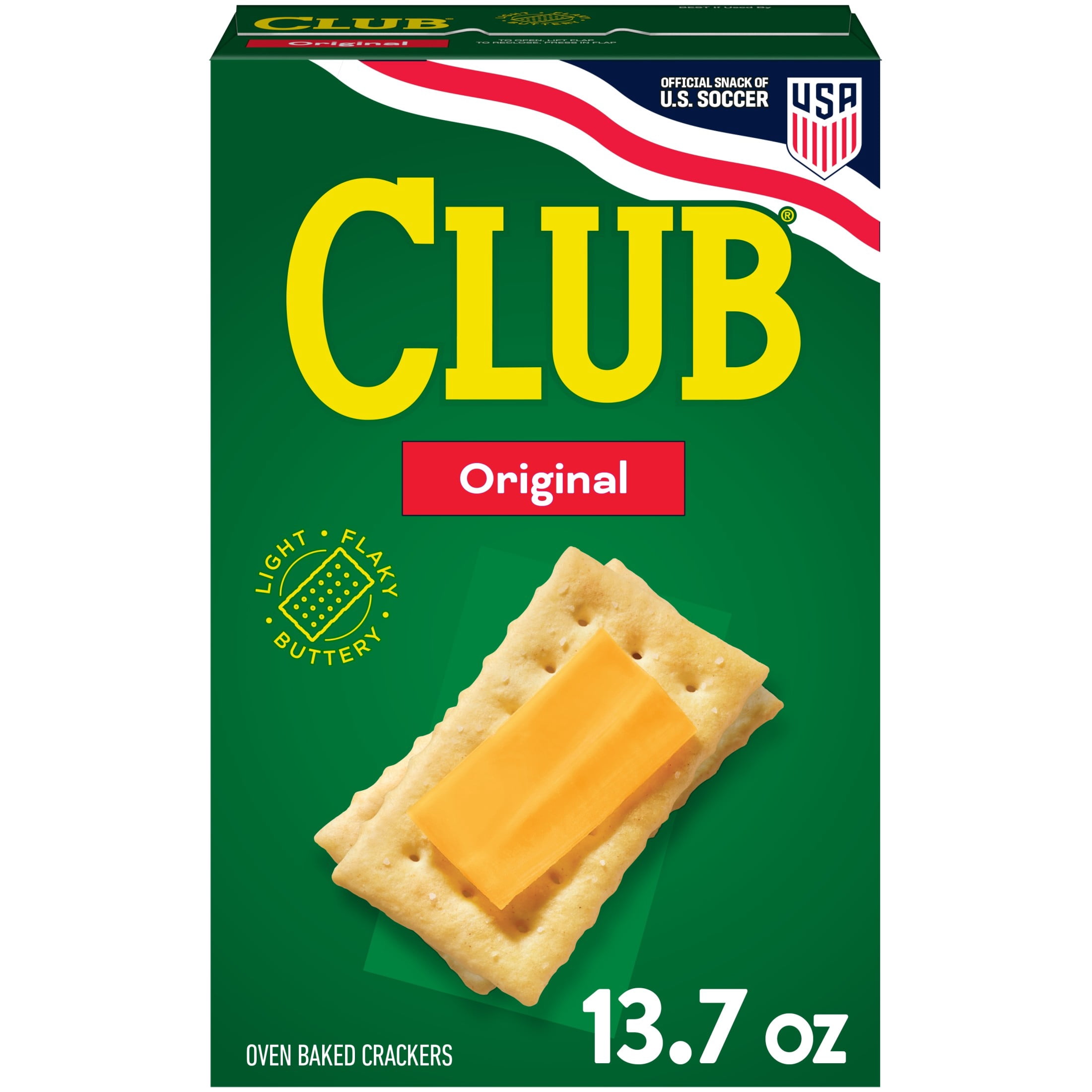 Club Original Crackers, Light and Buttery Snack Crackers (13.7 oz) g8ic1