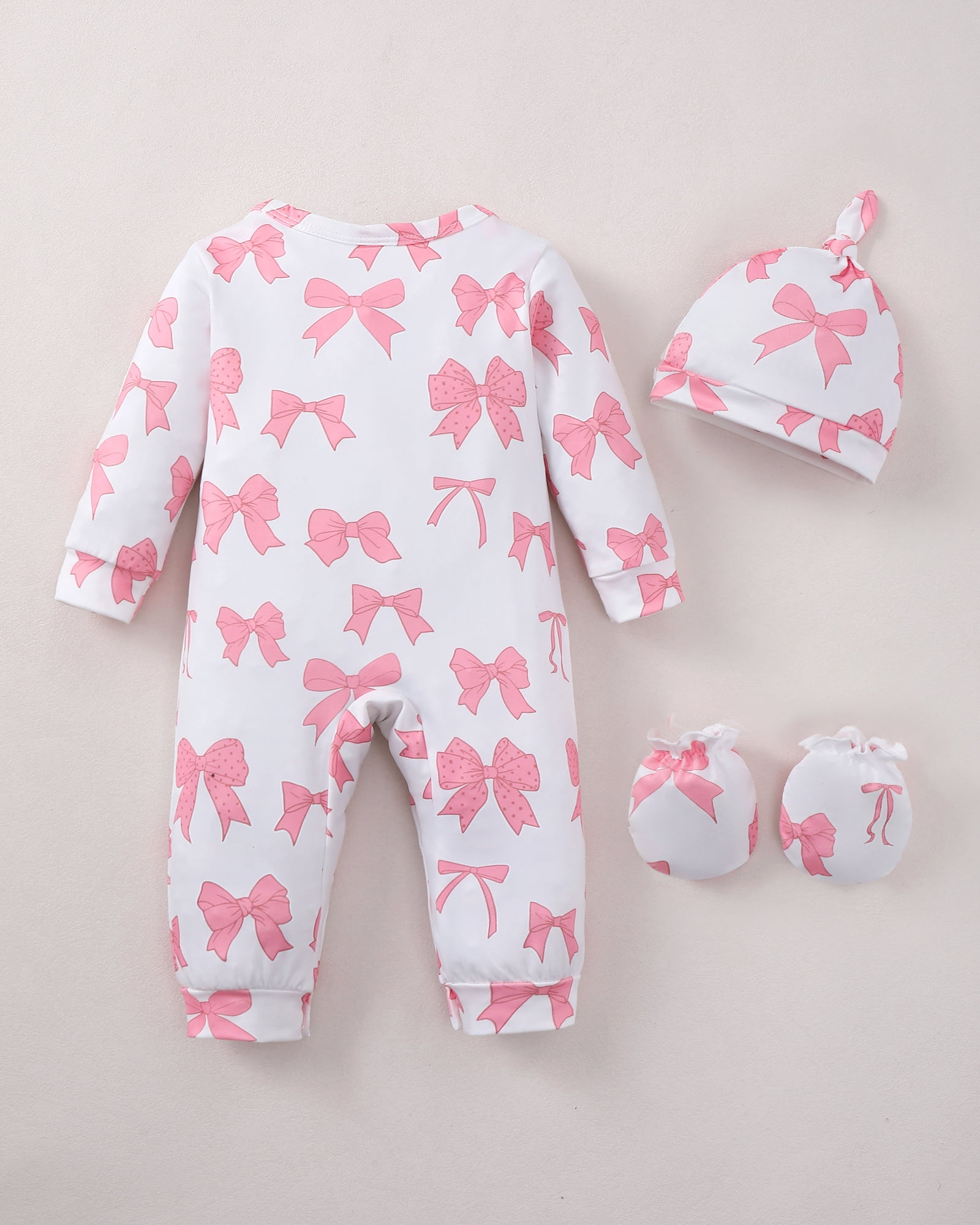 Kimi Bear Newborn Baby Girls Layette Set (Pink, 0-3 Months) qo7ua