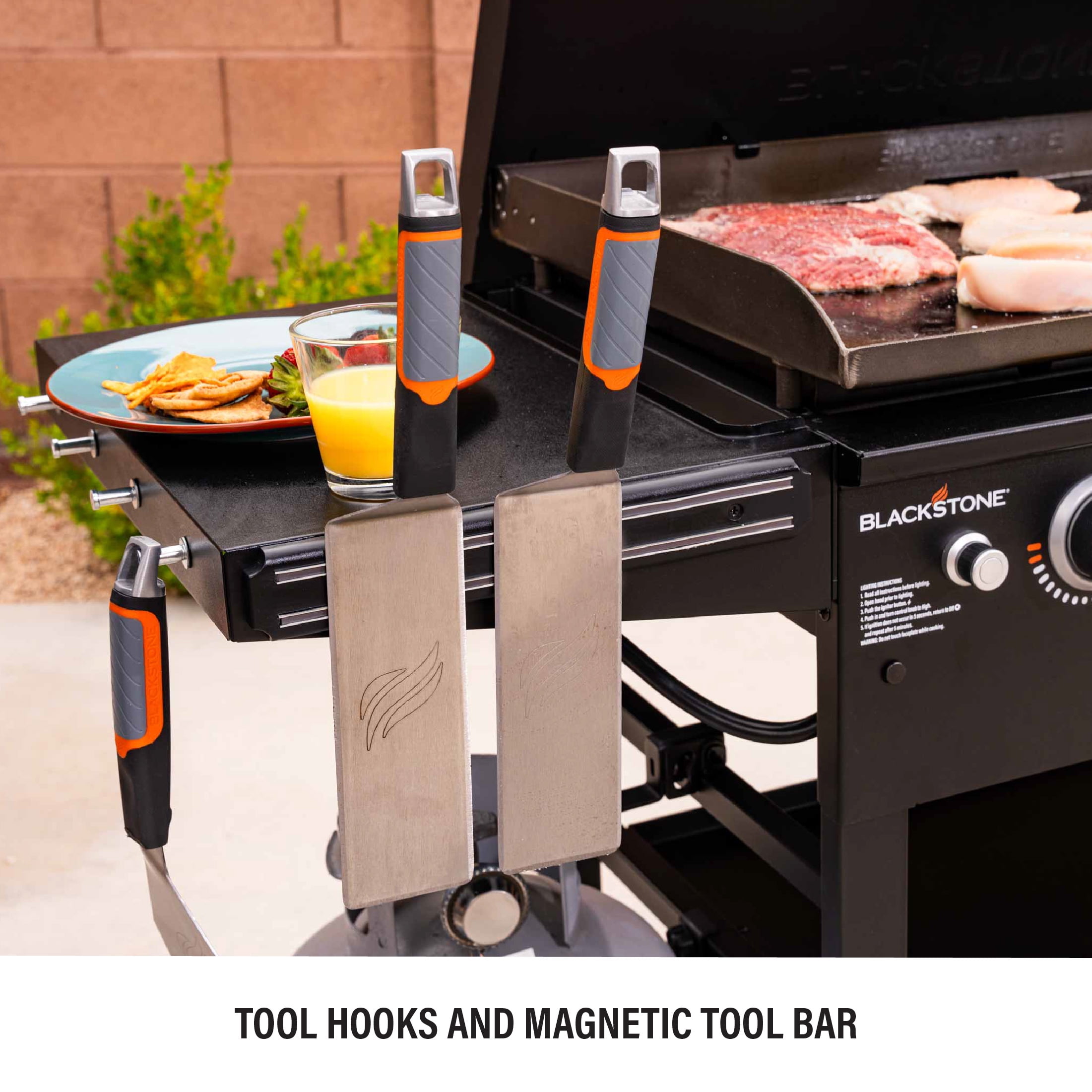 Blackstone Original Outdoor Griddle, 4-Burner 36 in Flat Top Grill with Hard Cover (Black, 36 in) 0vzzm