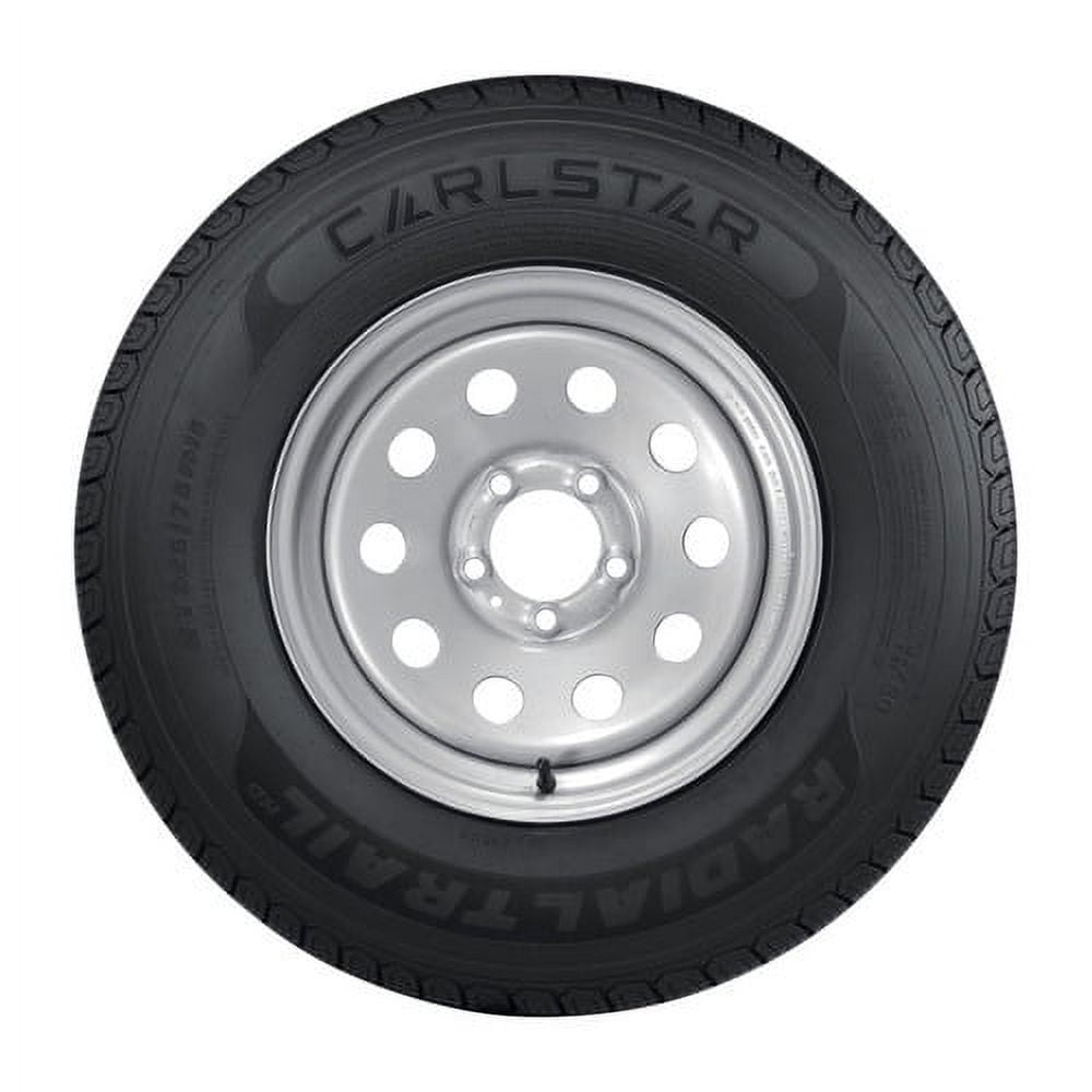 Carlisle Radial Trail HD Trailer Tire ST185/80R13 Load Range C (4 Tires) t40np