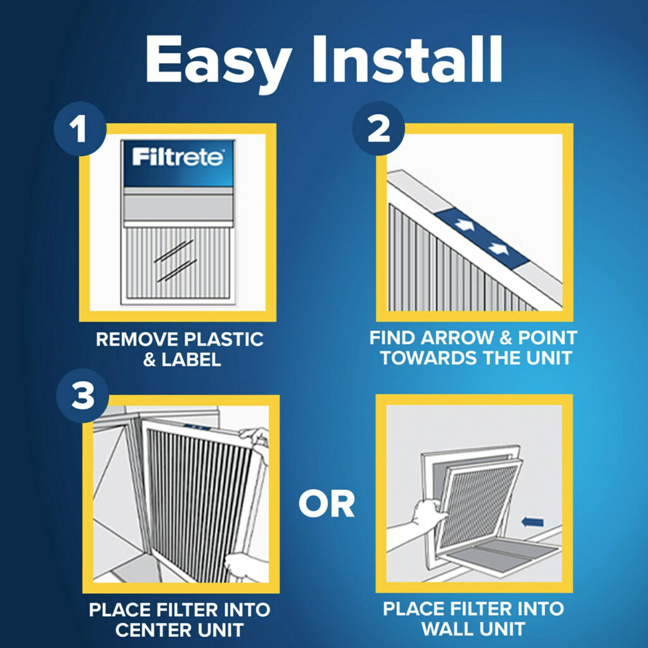 Filtrete 14x20x1 Air Filter, MPR 300 MERV 5, HVAC Dust Reduction (14 in x 20 in x 1 in, 1 Pack) jr019