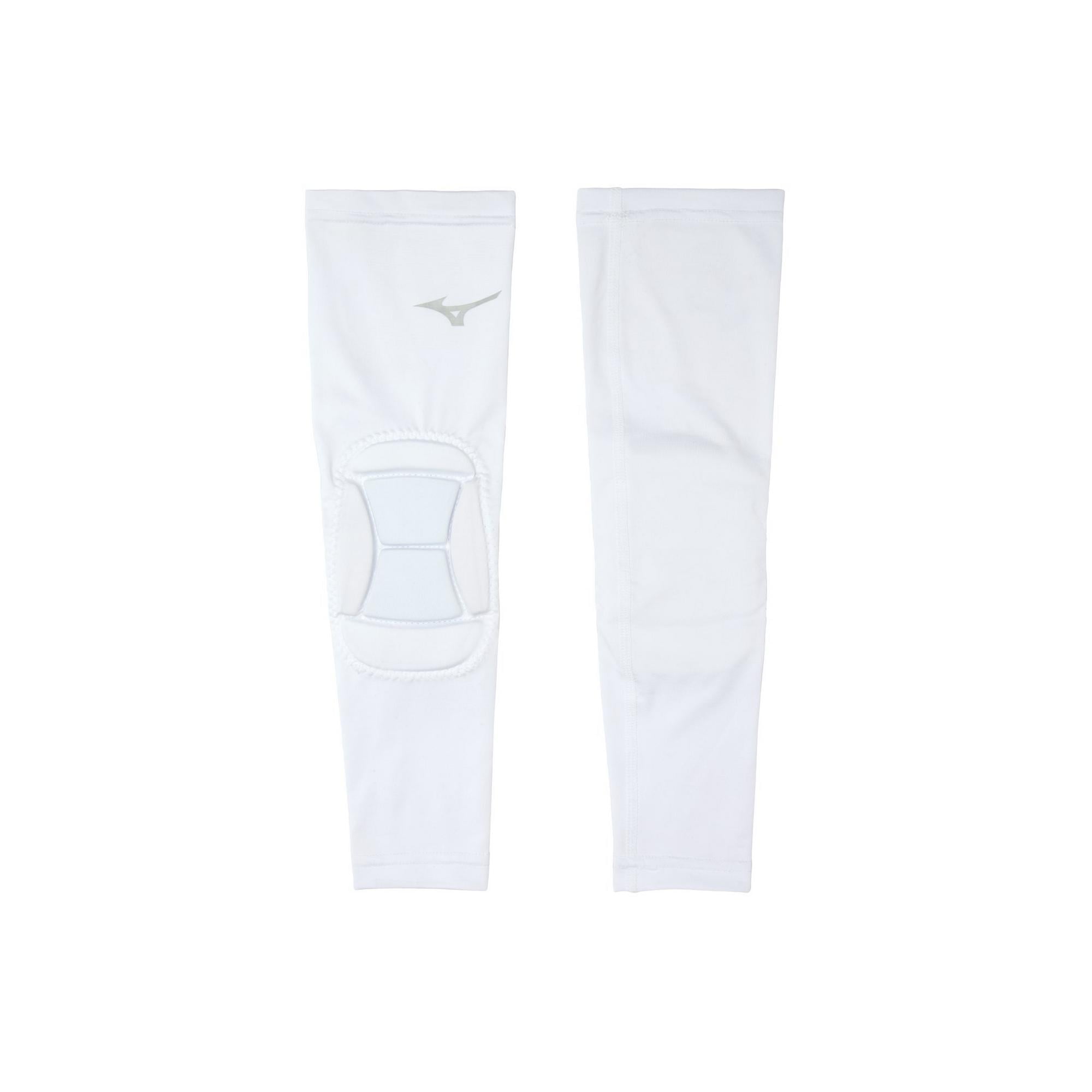 Mizuno MZO Padded Elbow Sleeve (White, One Size) gsb40 - Image 2