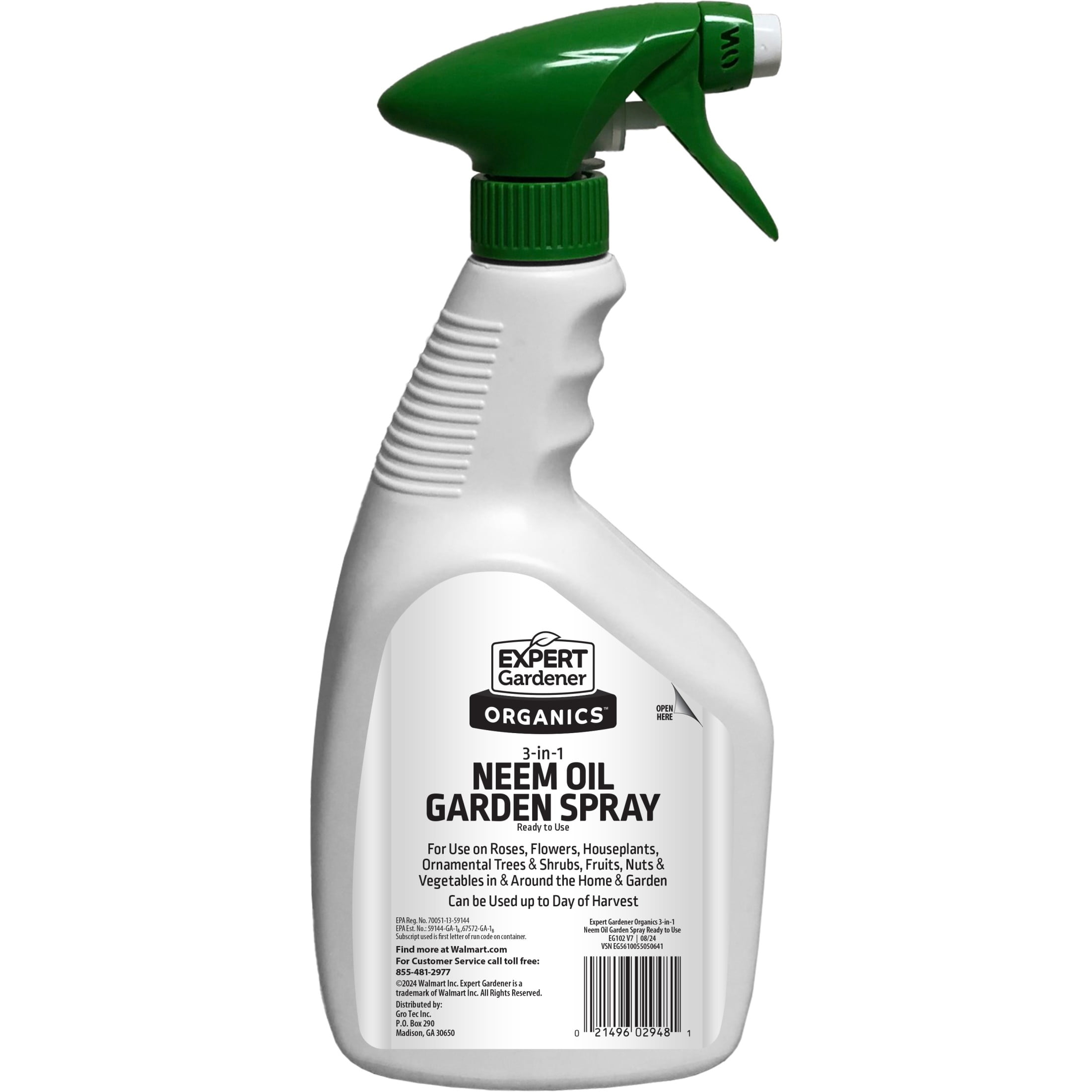 Expert Gardener Neem Oil Ready to Use Insecticide Fungicide and Miticide (32 fl oz) yqe5y