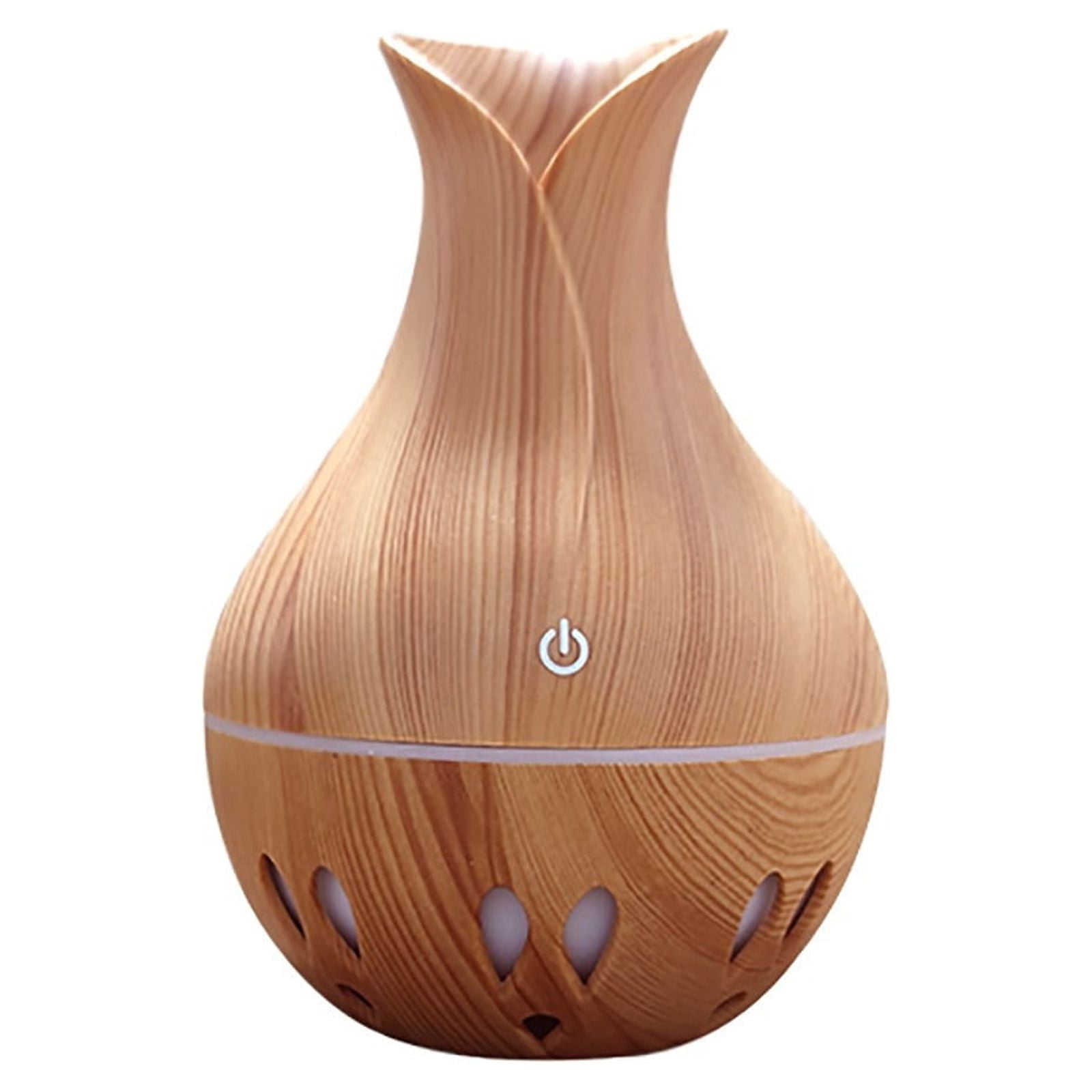 SDJMa Ultrasonic Aromatherapy Essential Oil Diffuser for Large Rooms with 7 LED Colors and Auto Shut Off (Gold, 16.91 fl oz) 2tetg