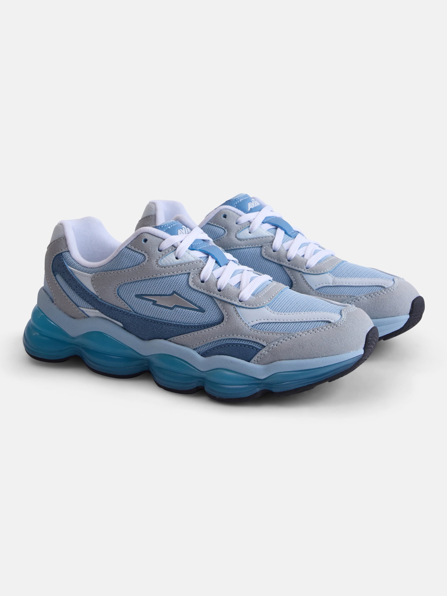 Avia Women's Bubble 2 Athletic Sneakers (Blue, 8) 6ycfw