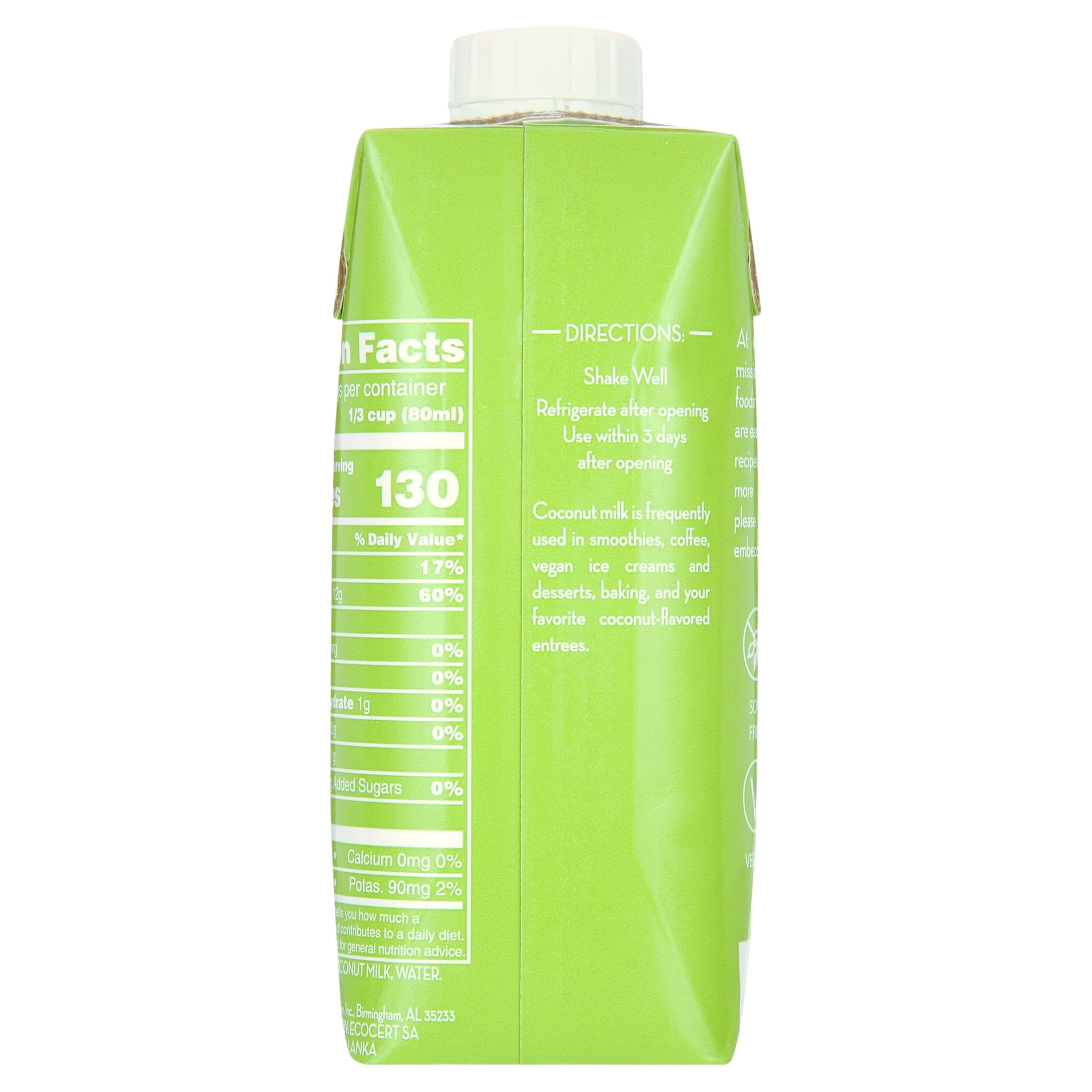 embē Organic Unsweetened Dairy-Free Coconut Milk (11.1 fl oz) 6trf2