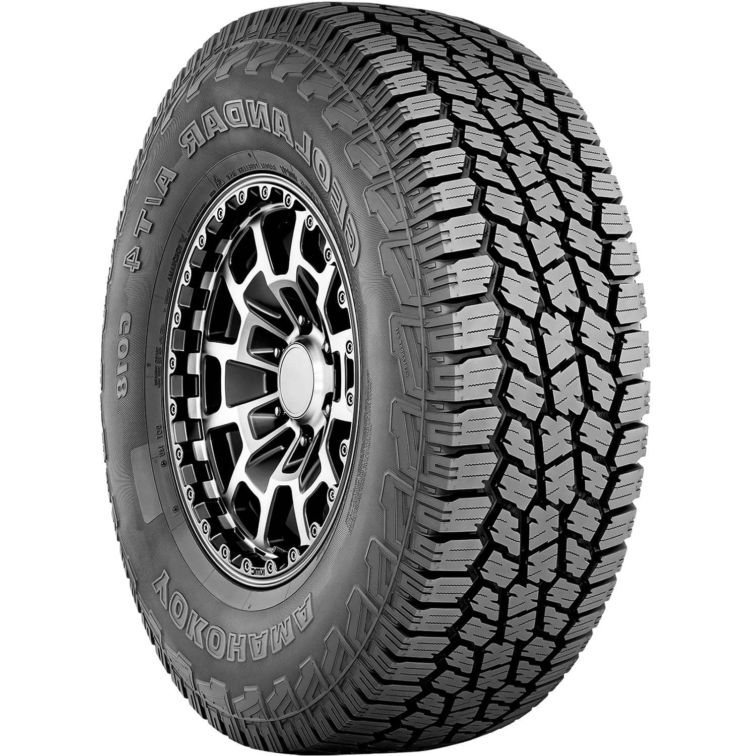 Yokohama Geolandar A/T4 G018 All-Terrain All-Weather Tire (235/55R19, XL Load Range) 3r9bl