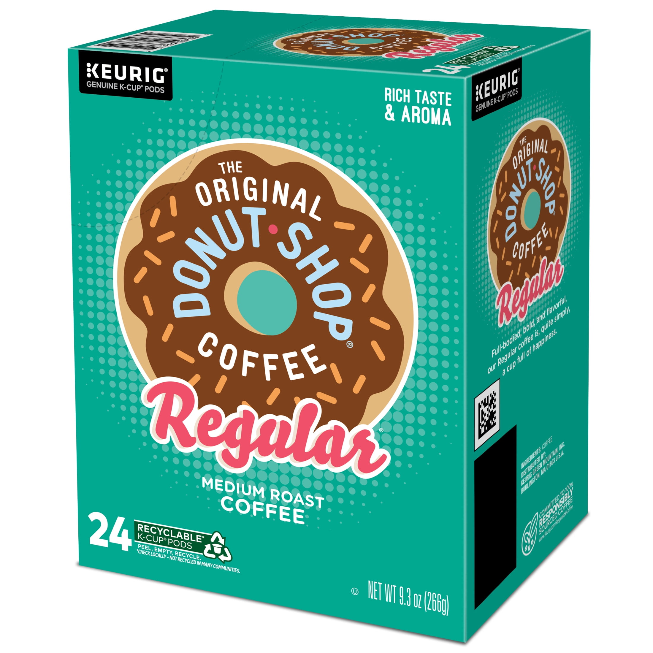 The Original Donut Shop Medium Roast Coffee K-Cup Pods (Regular, 96 Count) kbssc