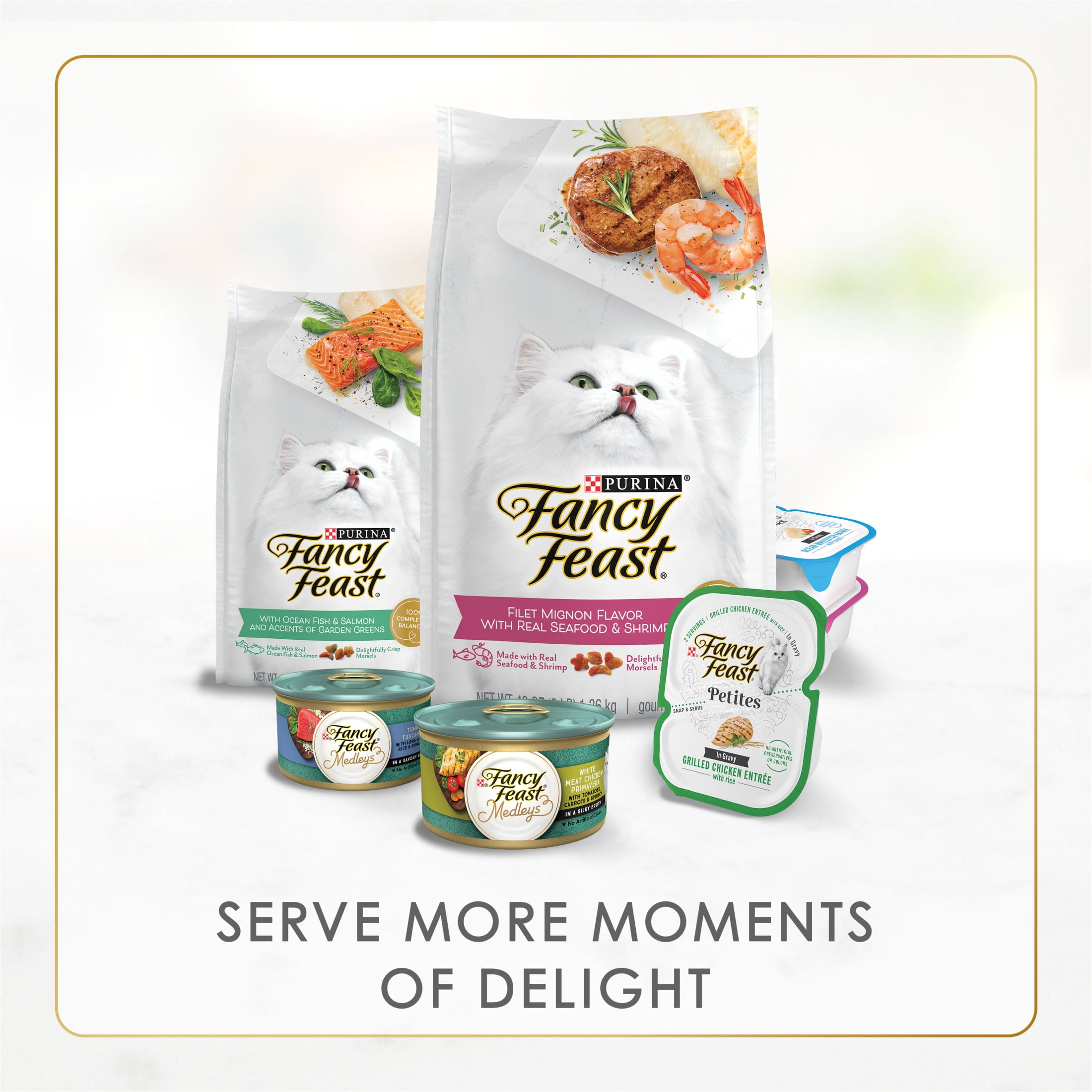 Fancy Feast Delights with Cheddar Wet Cat Food Grilled Variety Pack (3 oz) anad5
