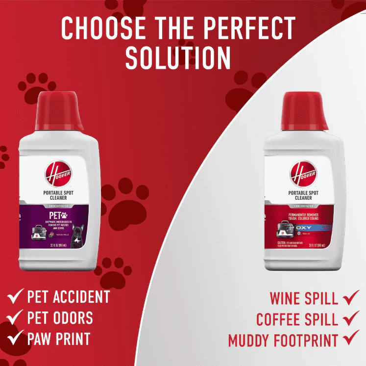 Hoover CleanSlate Portable Carpet and Upholstery Spot Cleaner (Pet Stain Removal, Lightweight, FH14010) s2f0u