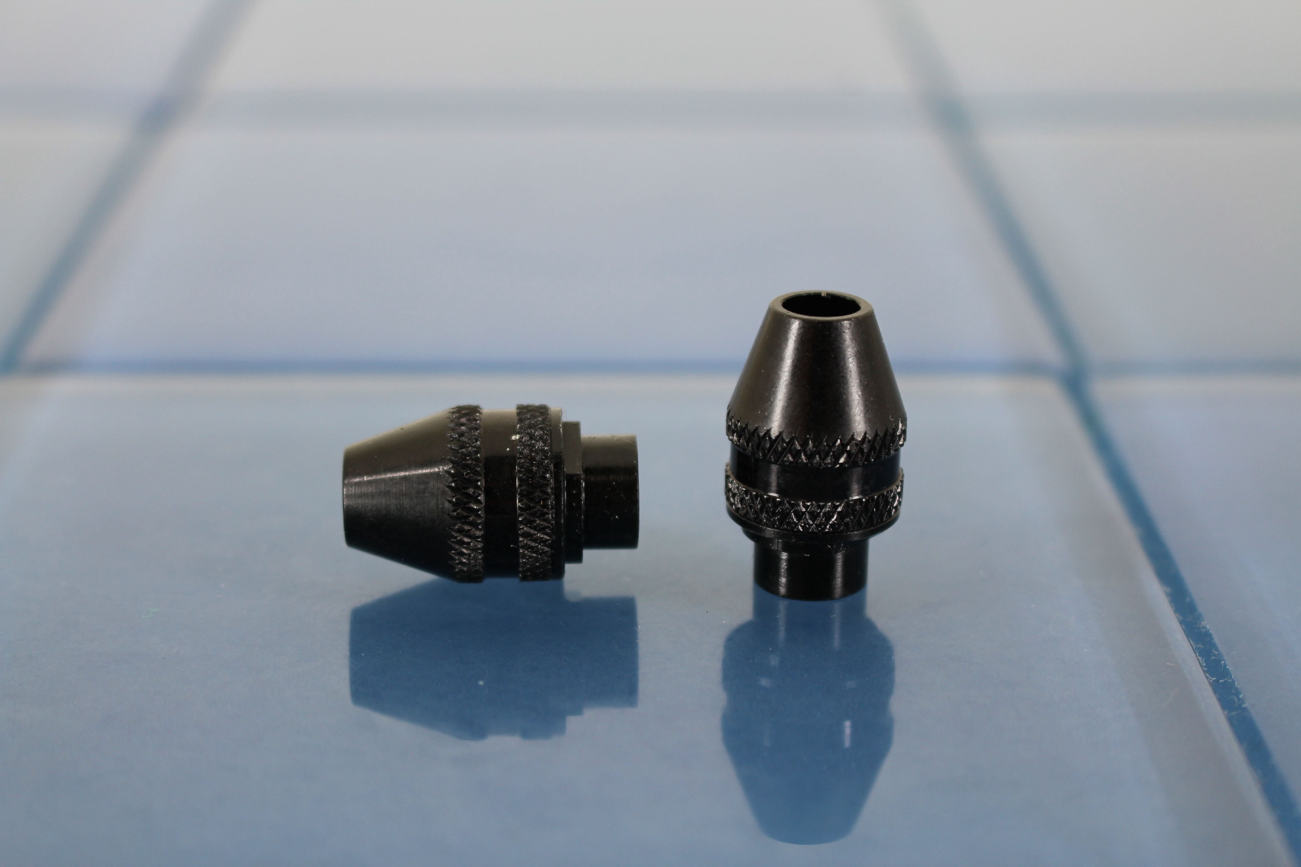 TEMO 4486 Keyless Chuck for Rotary Tools (2 Pack, 1/32 in to 1/8 in Capacity) 29j4g