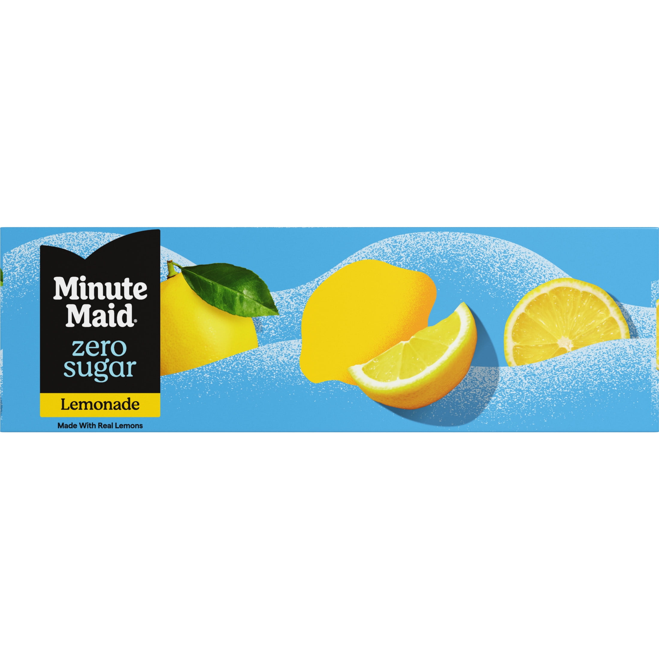 Minute Maid Zero Sugar Lemonade Refreshing Fruit Drink (12 fl oz, 12 Pack) hh0rk