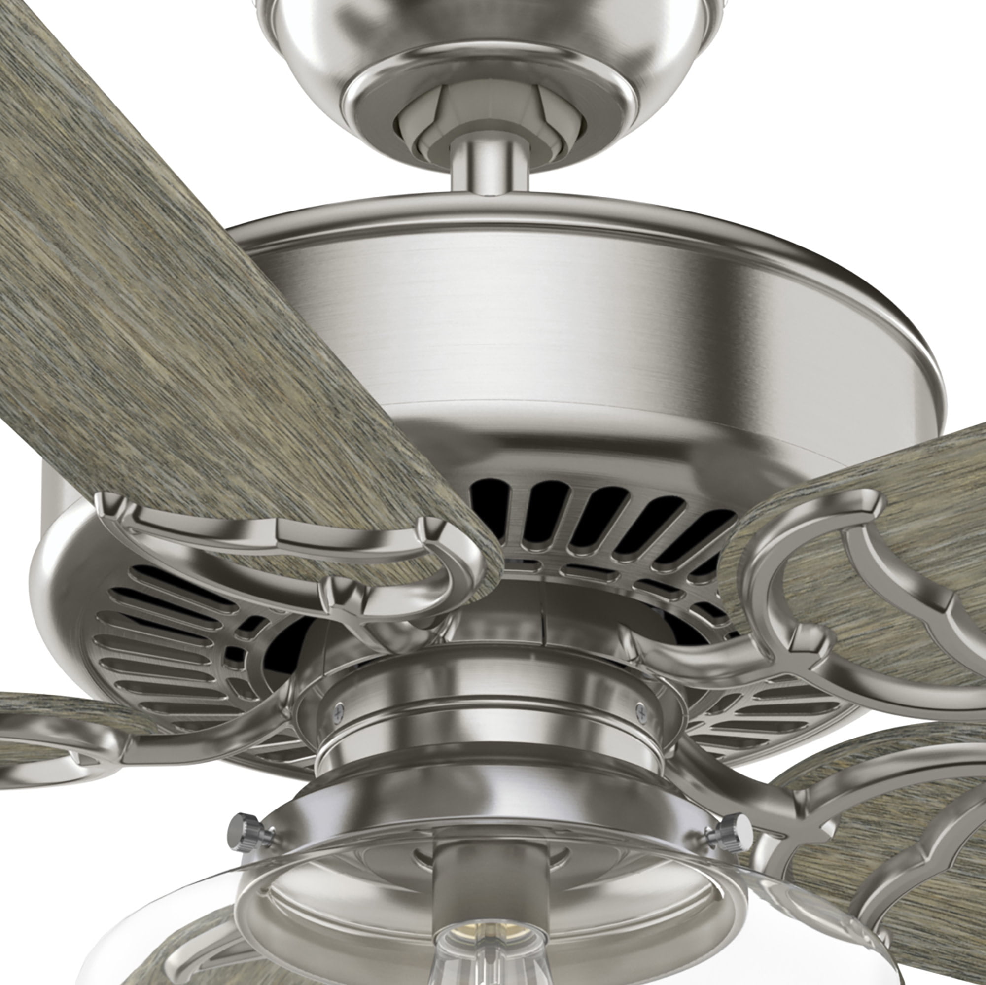Casablanca Panama Ceiling Fan with Handheld Remote (Brushed Nickel, 54 in) 4uo7r