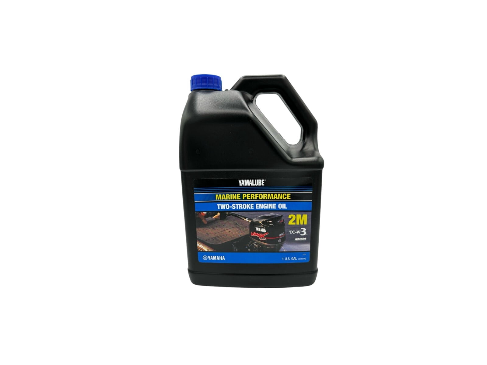 Yamaha Yamalube 2M Marine Semi-Synthetic 2-Stroke Outboard Engine Oil (32 fl oz) azdjl