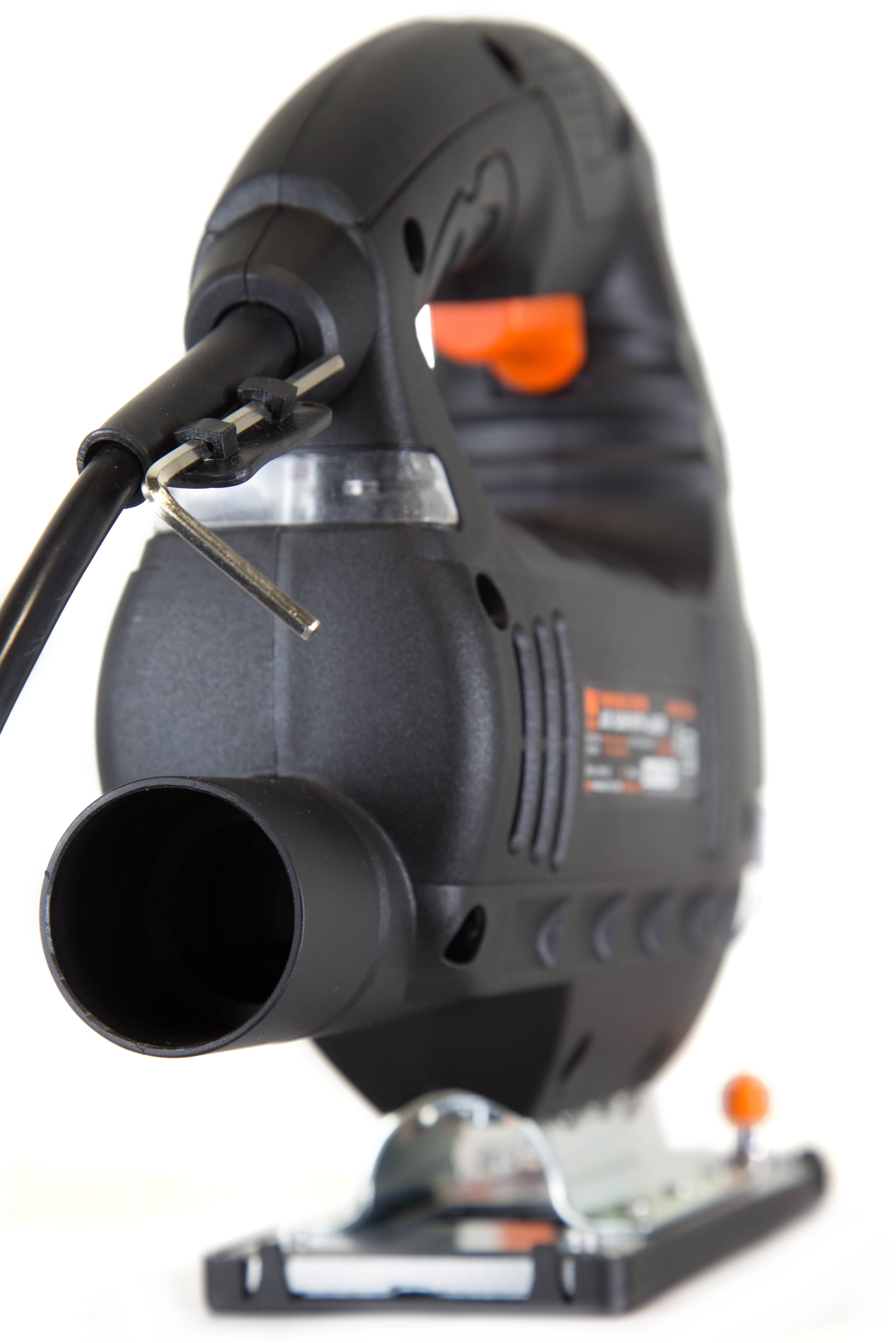 WEN 6.6-Amp Variable Speed Orbital Jig Saw with Laser and LED Light (Black, 1 Unit) 2qfk0