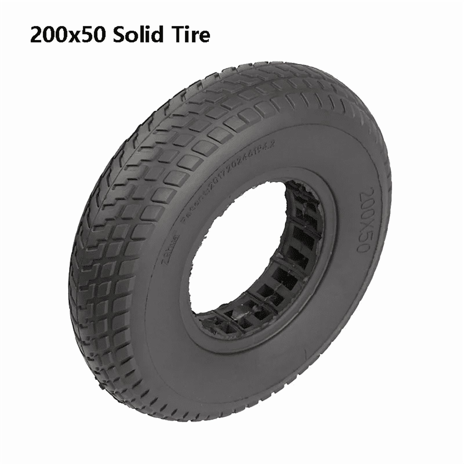 Generic Electric Scooter Solid Tire (8 in, 200x50, Puncture-Proof) jtdz0