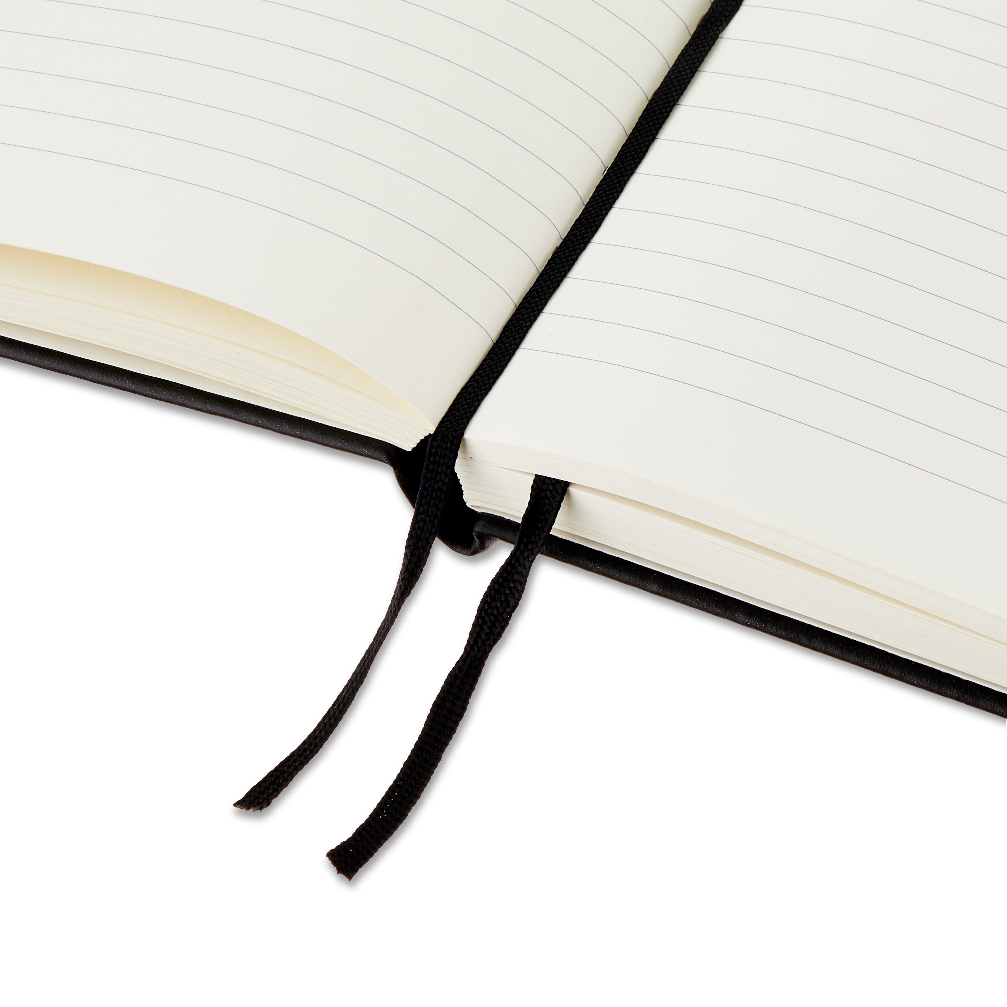 Pen+Gear Simulated Leather Journal, Professional Hardcover Notebook, Ruled Pages (Black, 5.8 in x 8.3 in) hbr8o