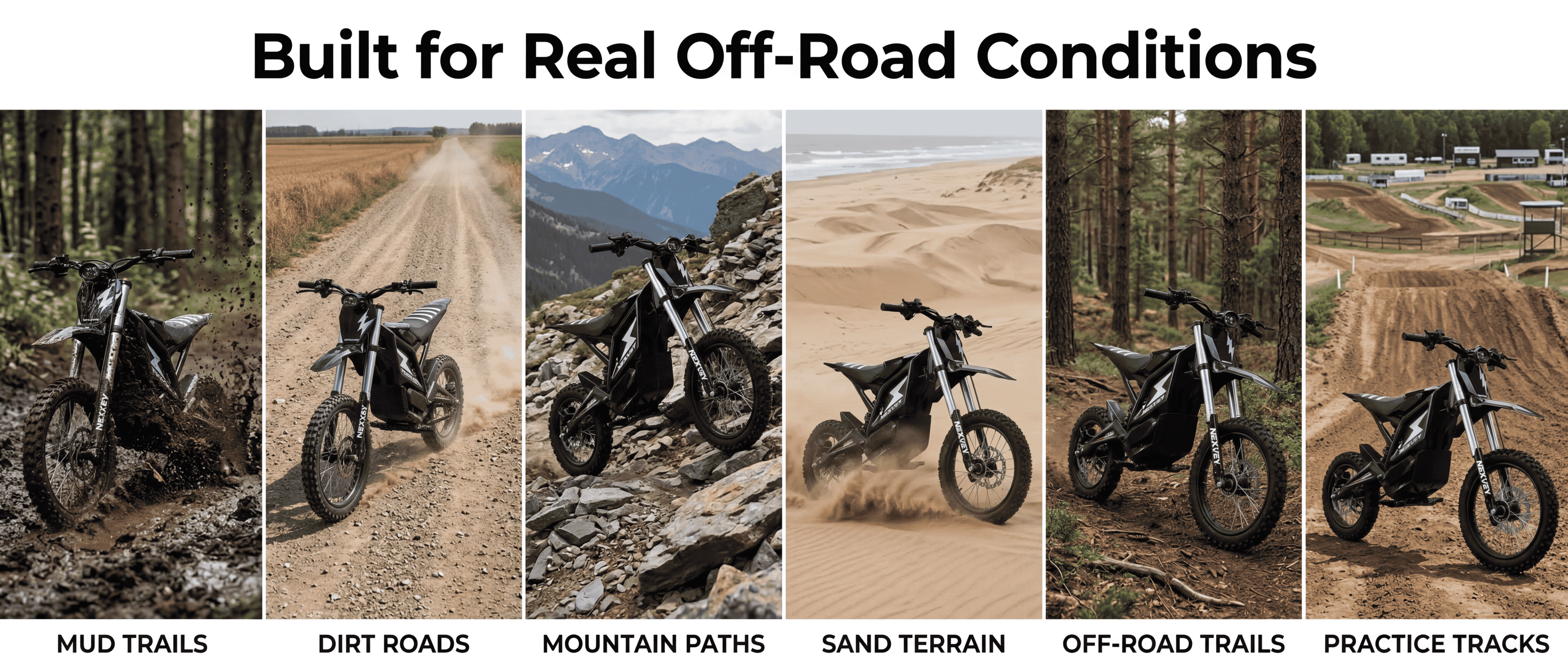 NEXVEY Electric Dirt Bike for Teens, Off-Road Motorcycle with 4000W Peak Motor, 35 MPH Top Speed, 35 Miles Range, Full Suspension (Black, 28 in Seat Height) yhdmc