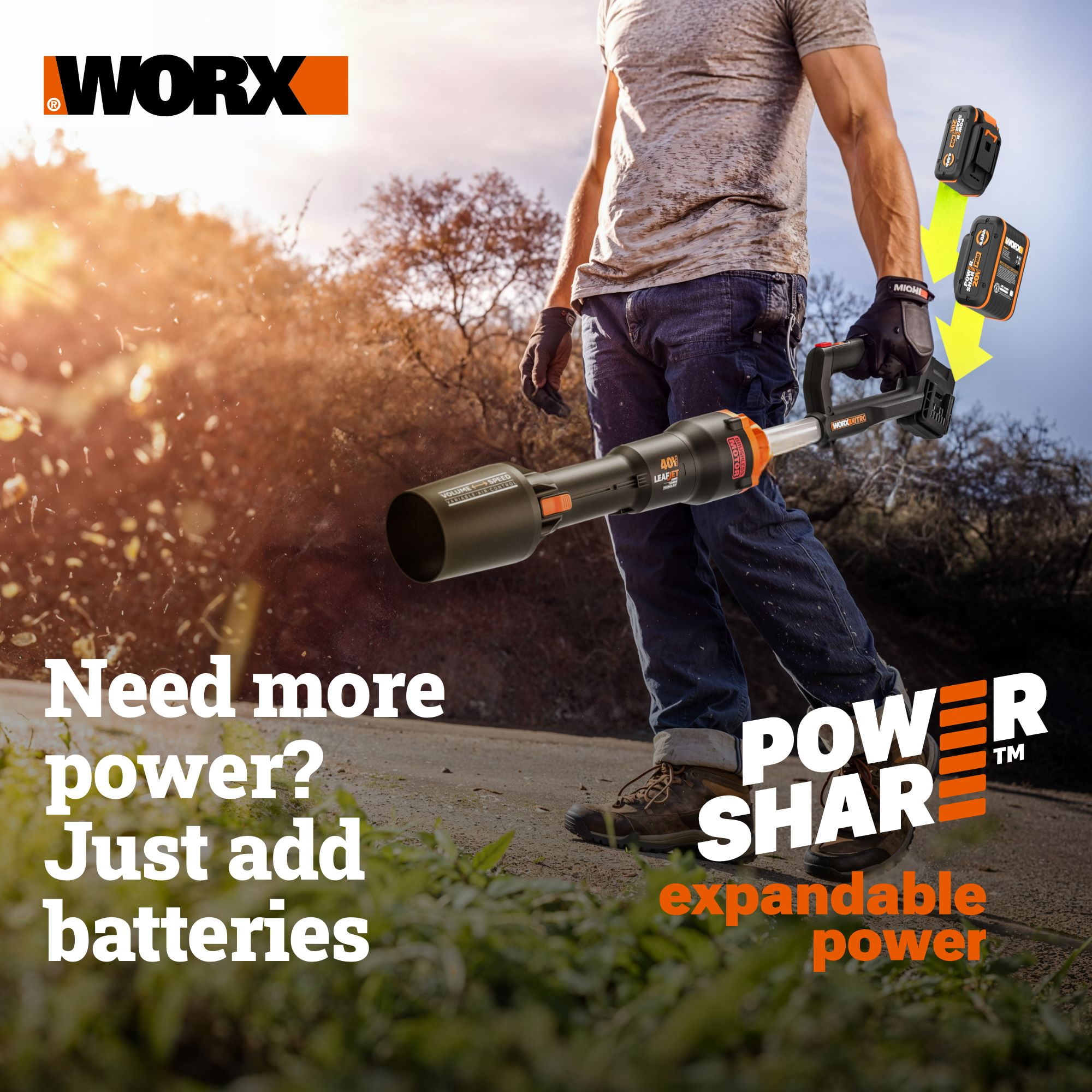 WORX Nitro WX130L.9 20V Compact Brushless 1/2 in Drill/Driver (Tool Only, 3 lb) q4264