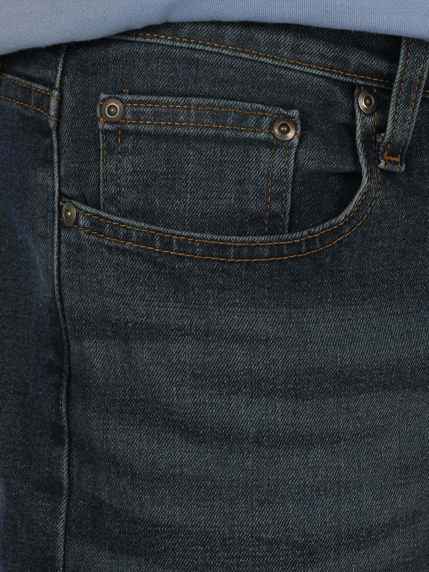 George Men's Athletic Fit Jeans Stretch Denim Pants (Blue, 28-54) mvxt7