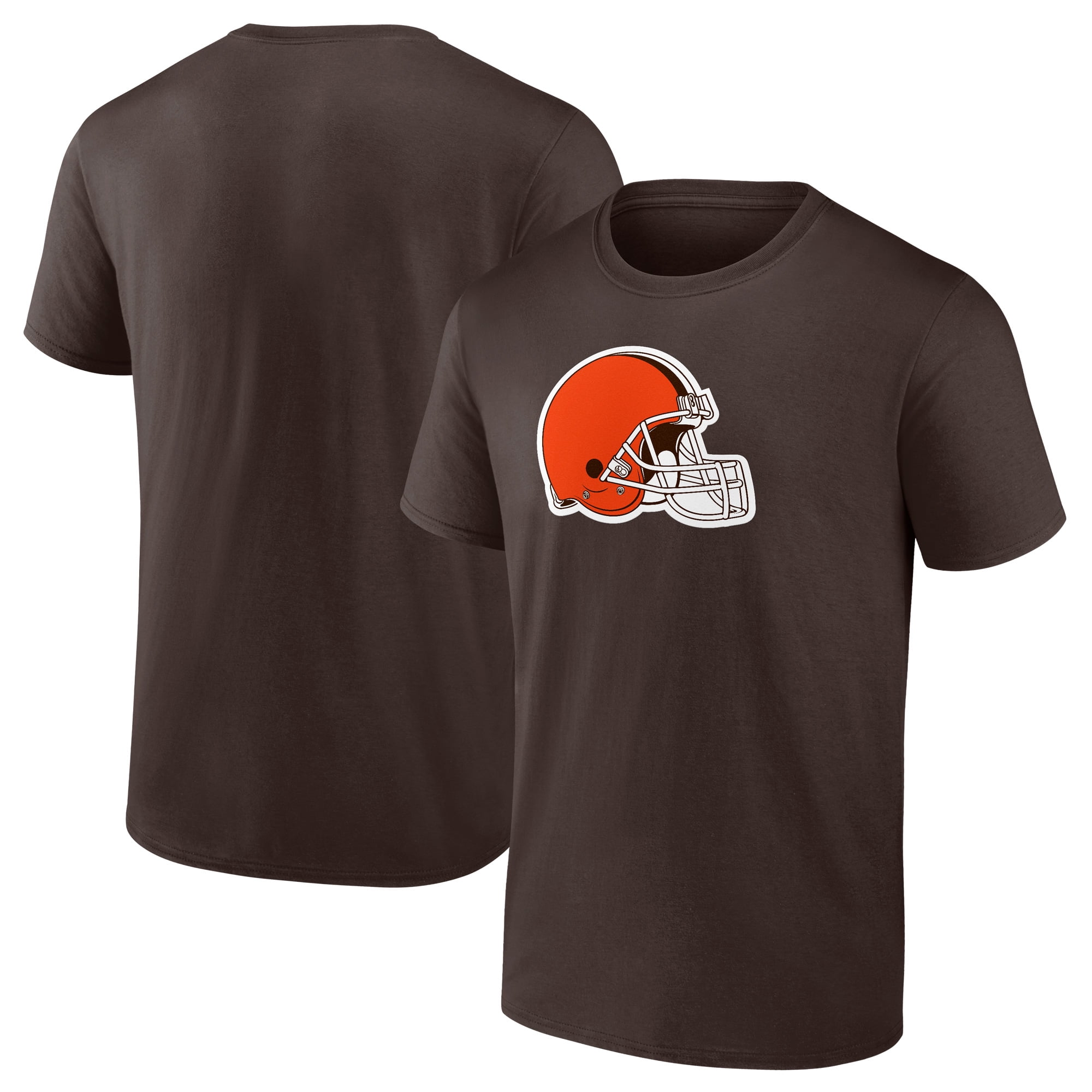 Fanatics Cleveland Browns Primary Logo T-Shirt (Brown, L) 2azoi