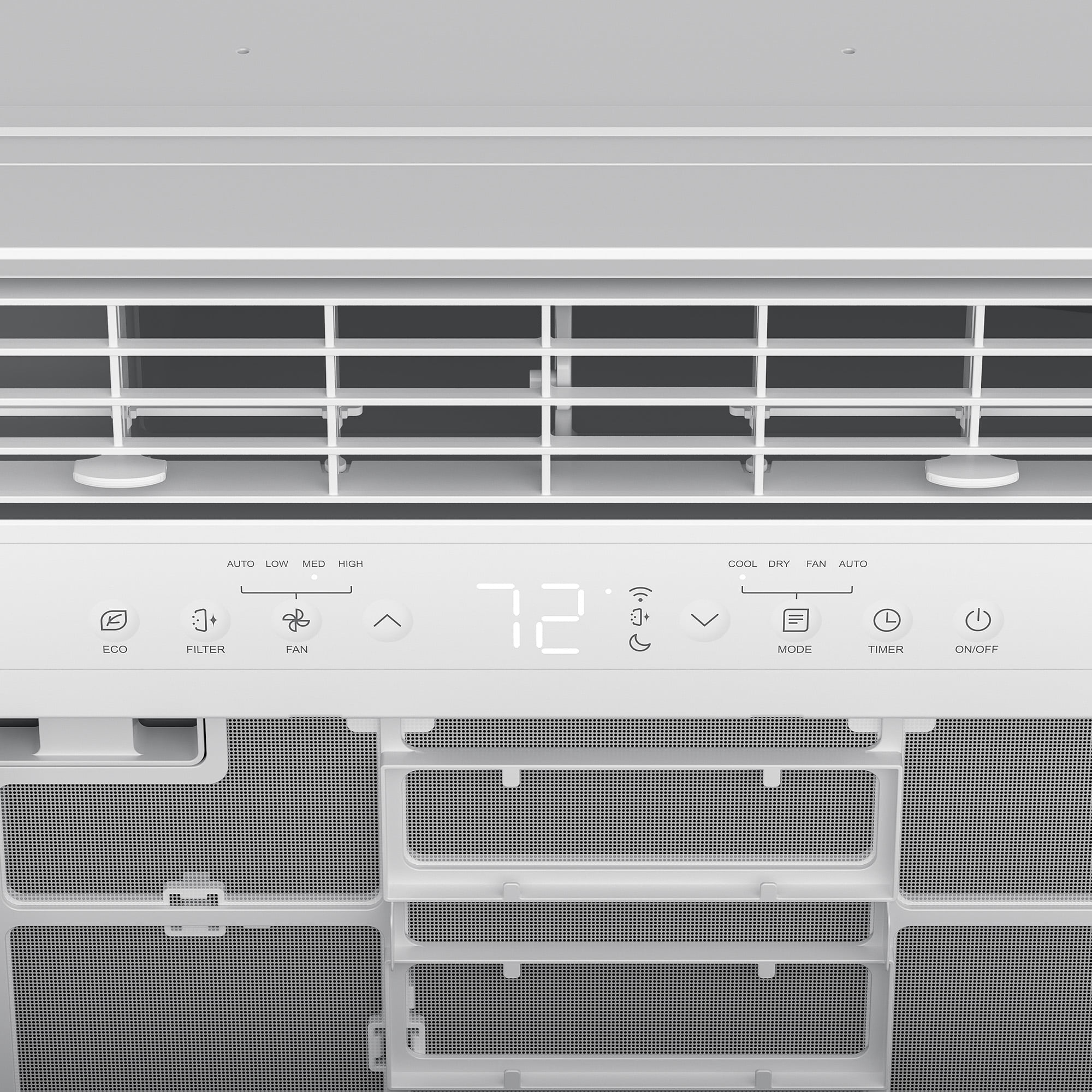 TCL 10,000 BTU Smart Inverter Window Air Conditioner, Quiet Cooling for 450 Sq ft Rooms (White, 10,000 BTU) jbyik