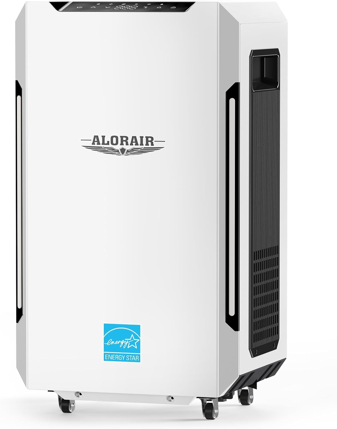 AlorAir 70 PPD Commercial Dehumidifier with Built-in Pump, SLGR Tech for Basements and Large Spaces (White, 1000 Sq. Ft.) i9req