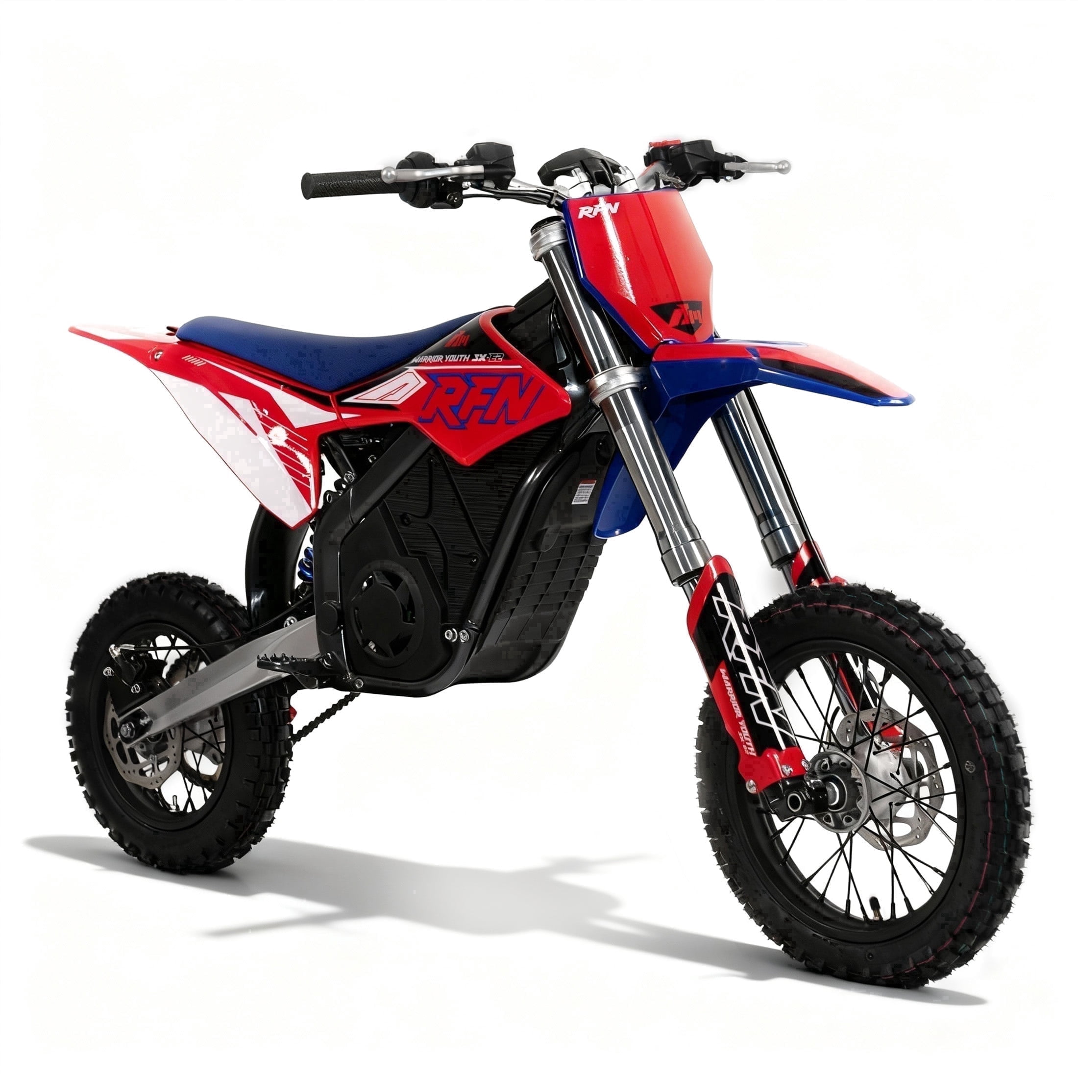 RFN Electric Dirt Bike Peak 2000W Off-Road Motorcycle (Blue, 48V 15Ah) 9t8h1